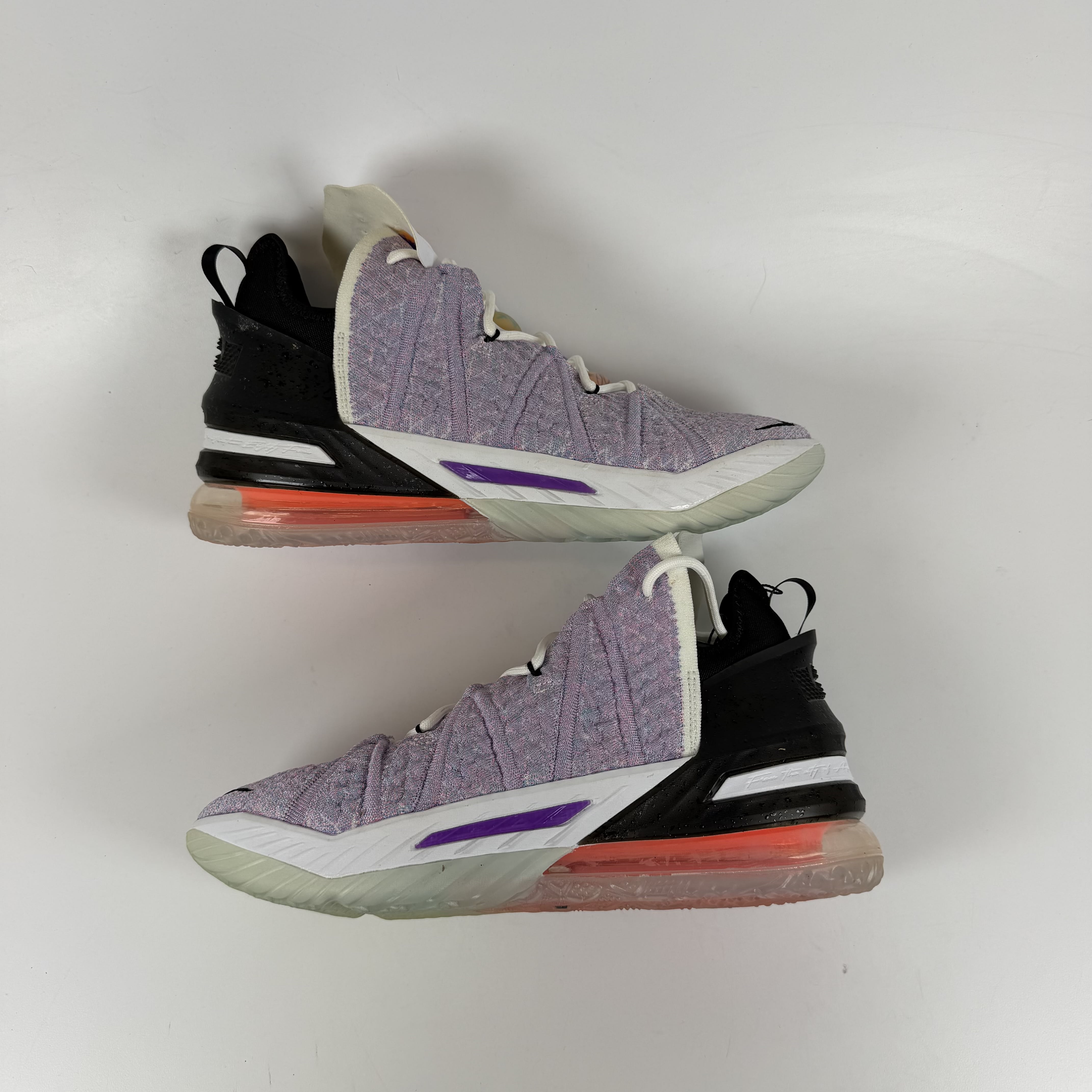 SP10825 Nike LeBron 18 Graffiti Blue Muti-Color
