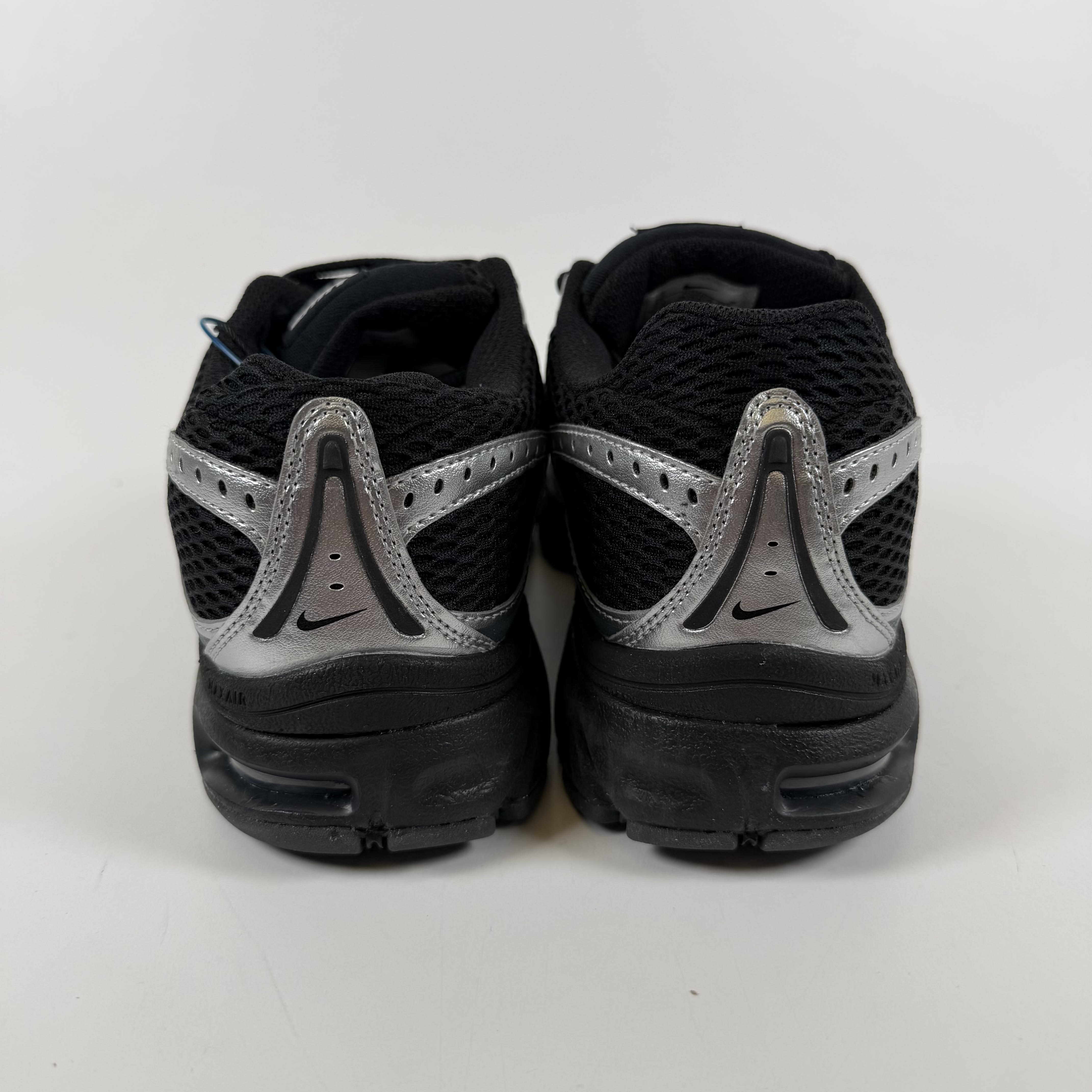 SP2539 Nike Air Max Moto 2K Black Metallic Silver (Women's)