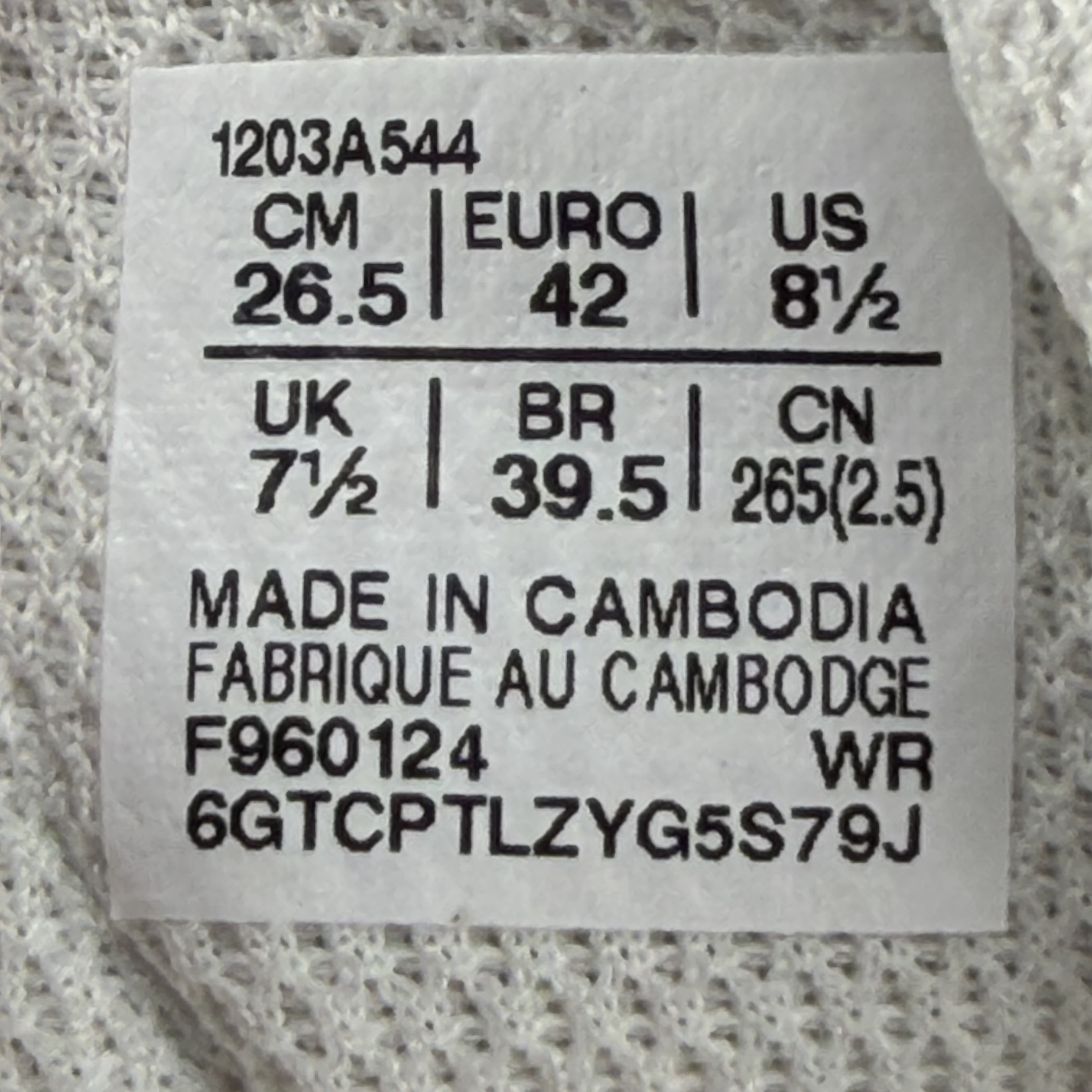 610621 ASICS GT-2160 White Putty