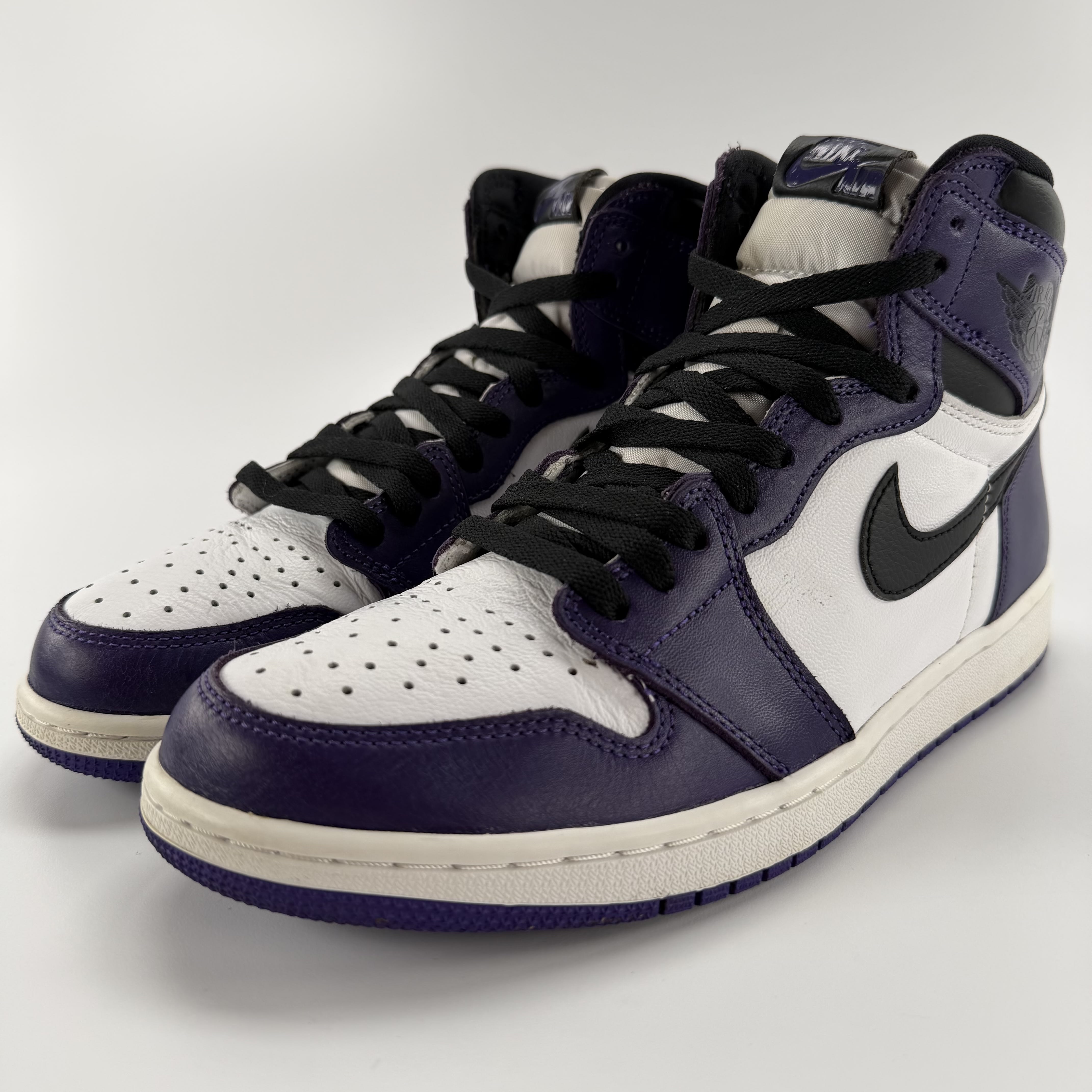 417125 Jordan 1 Retro High Court Purple White