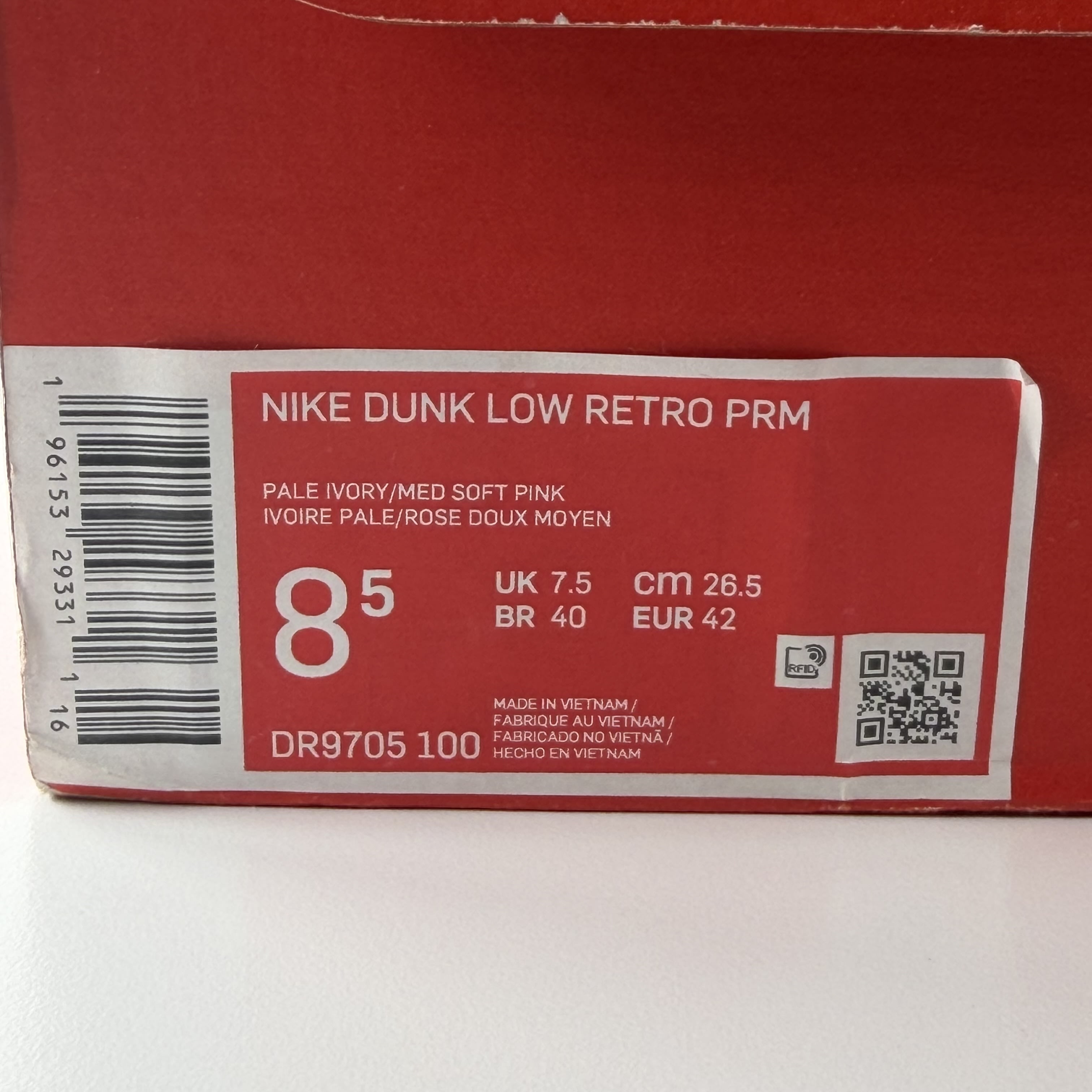 283109 Dunk Low Premium 'Valentine's Day'