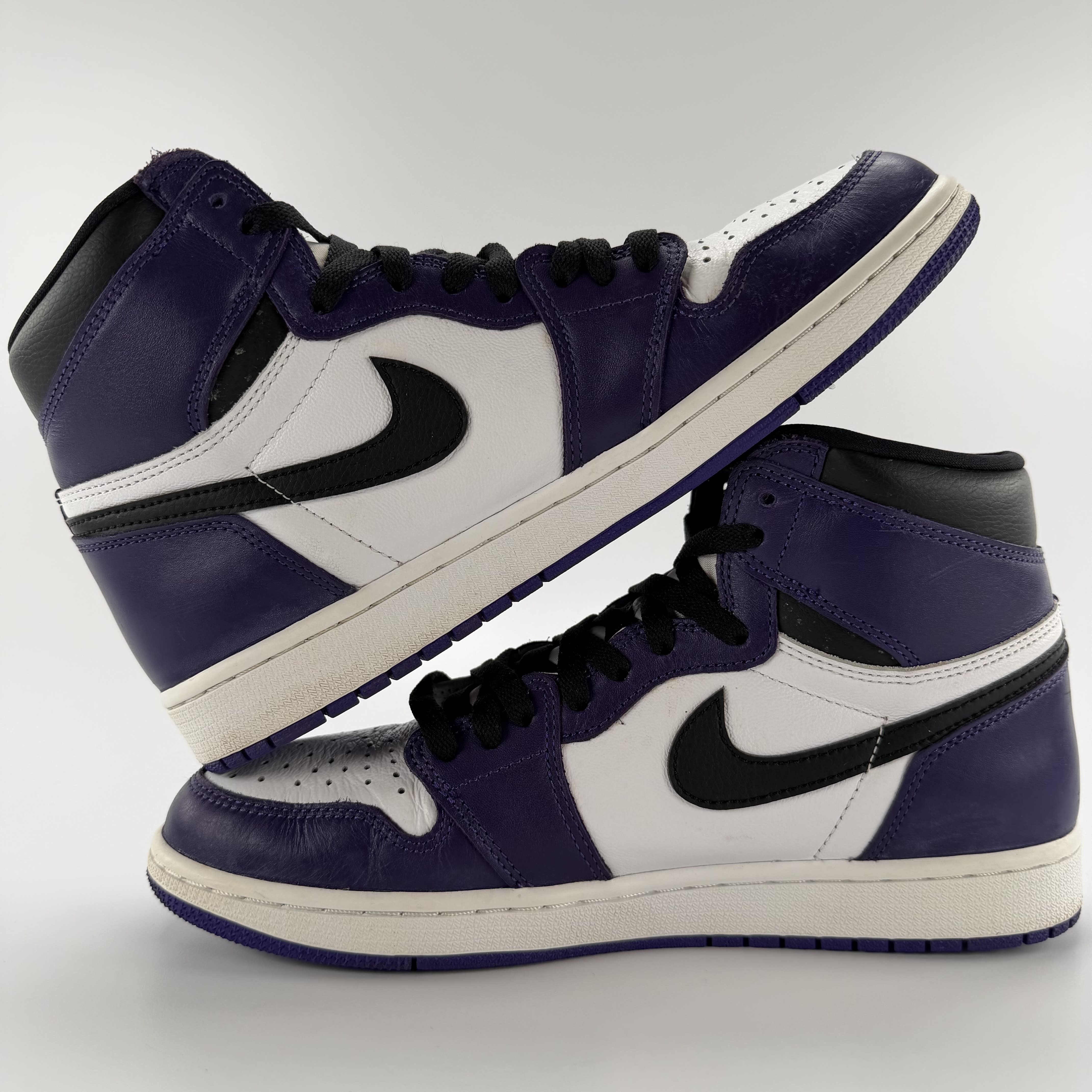 417125 Jordan 1 Retro High Court Purple White