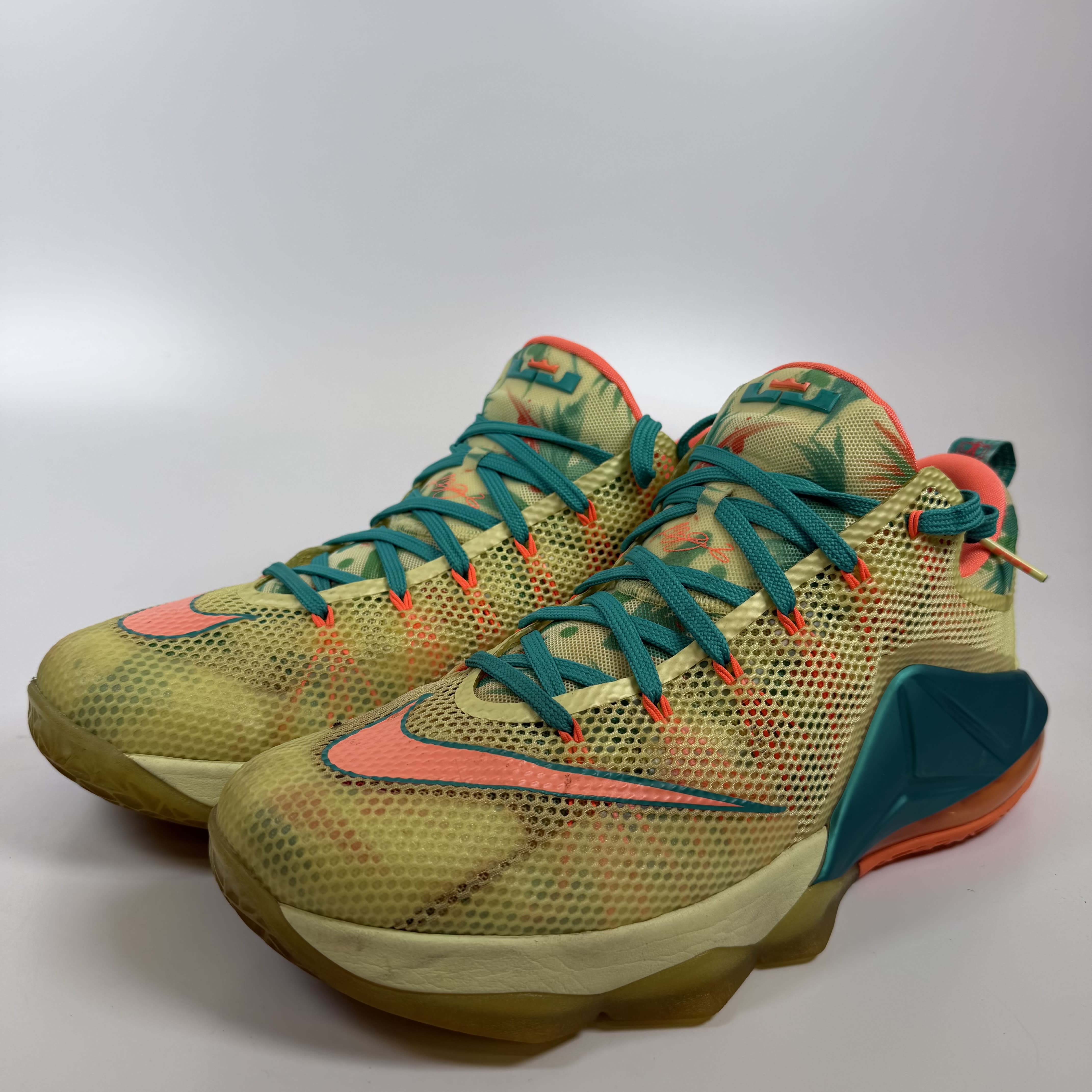 SP6046 Nike LeBron 12 Low PRM EP LeBronold Palmer