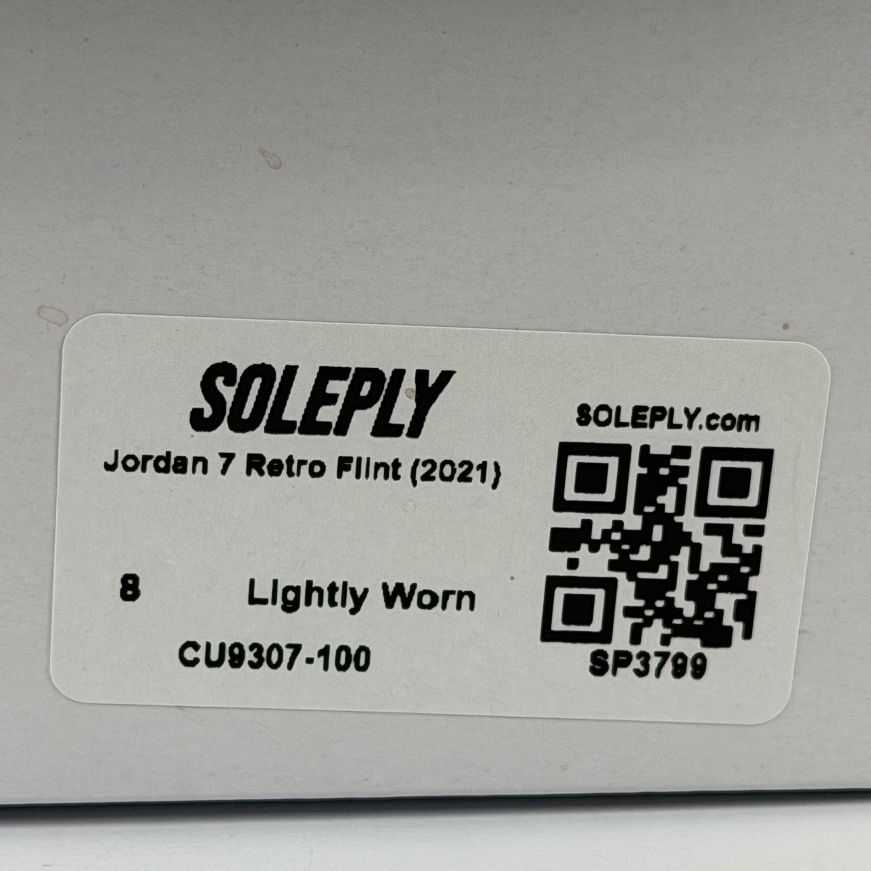 [SP3799] Jordan 7 Retro Flint (2021)