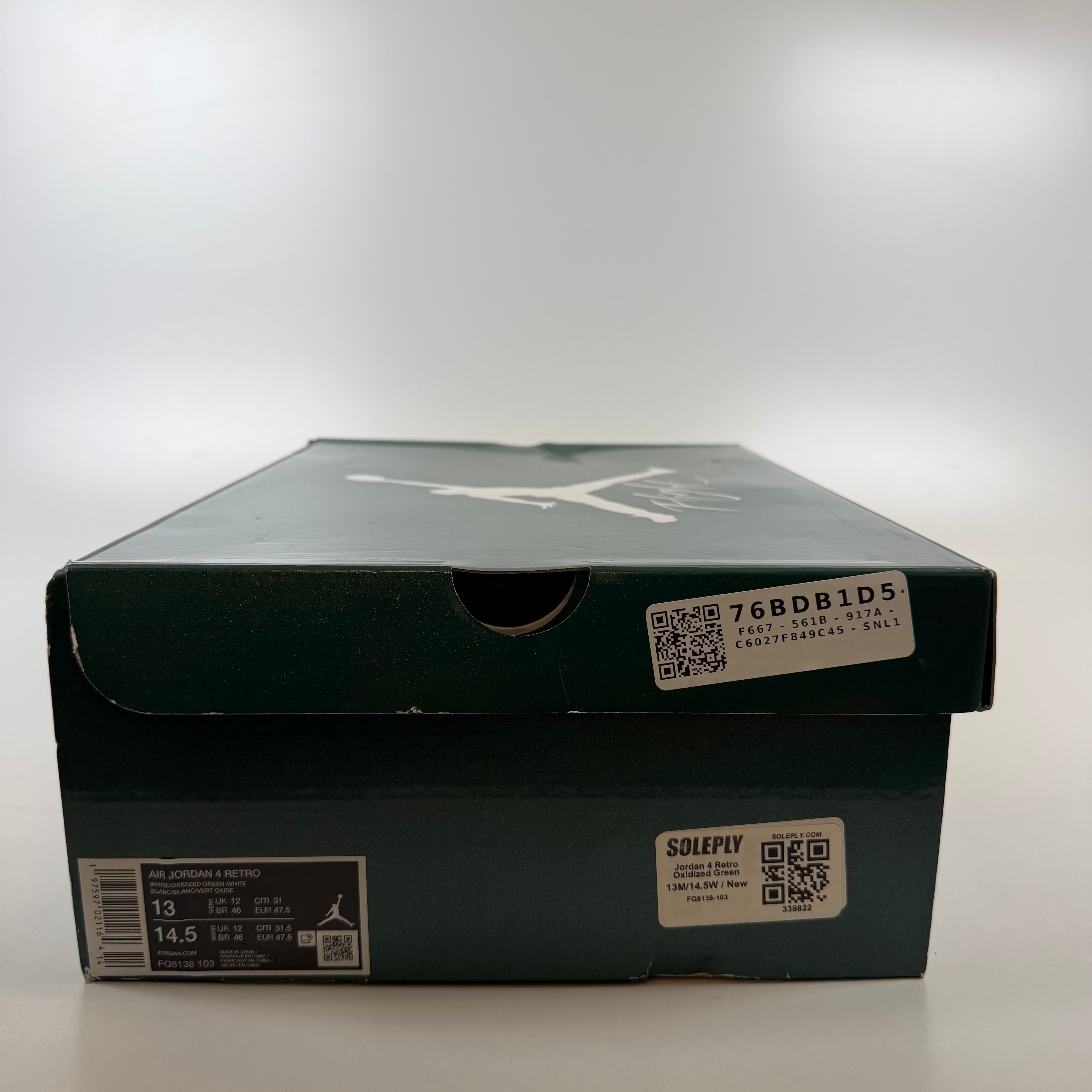 339822 Jordan 4 Retro Oxidized Green