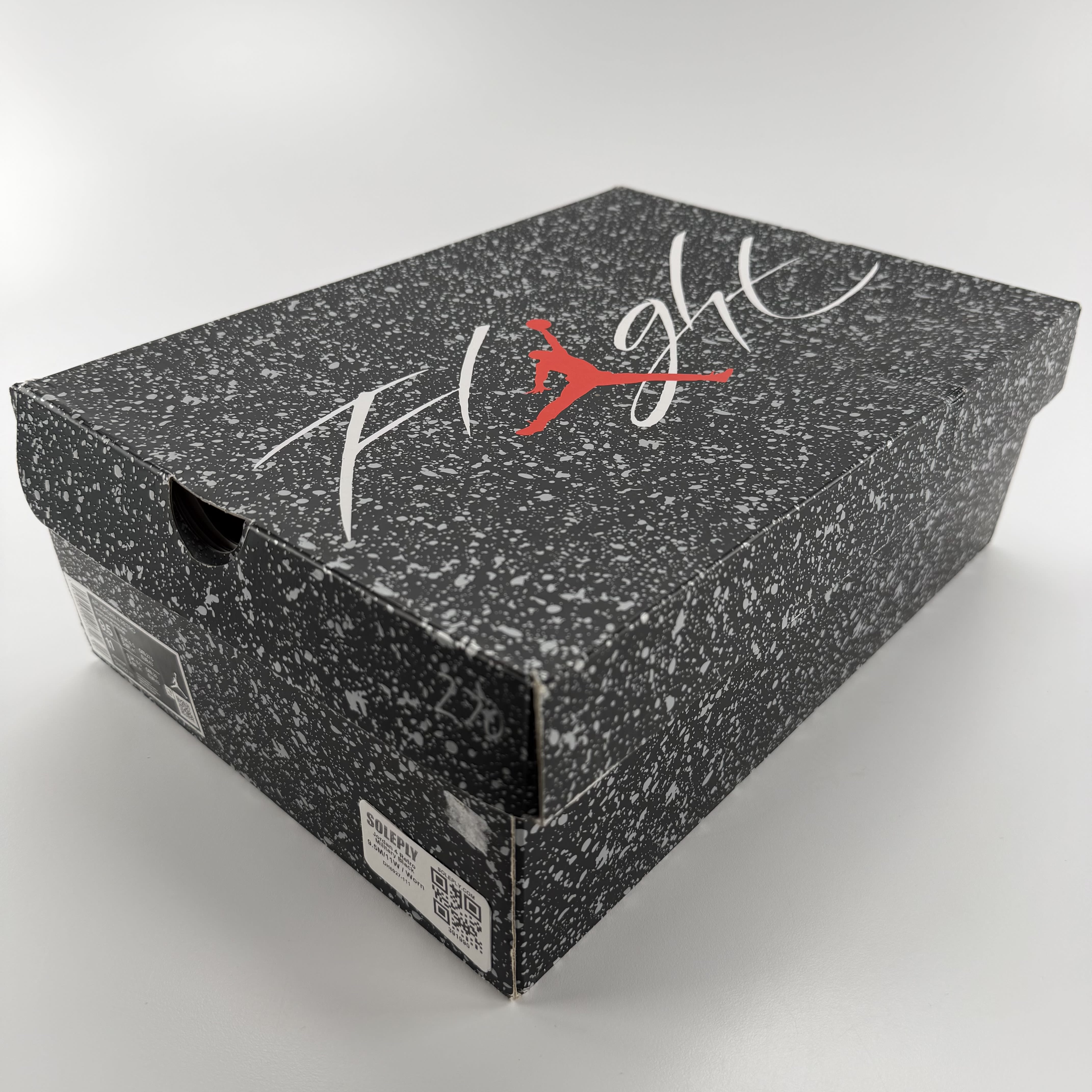 391990 Jordan 4 Retro Military Black