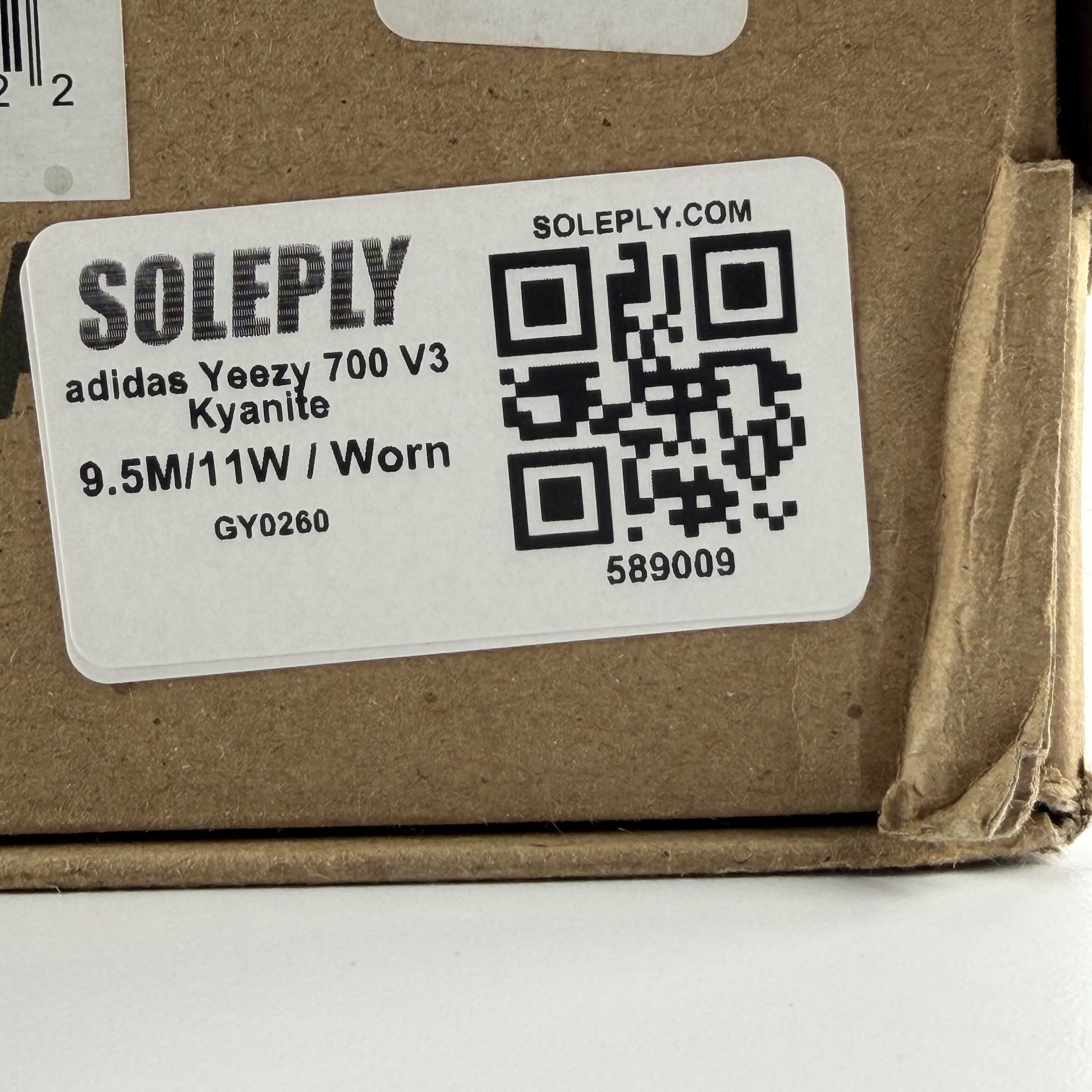 589009 adidas Yeezy 700 V3 Kyanite