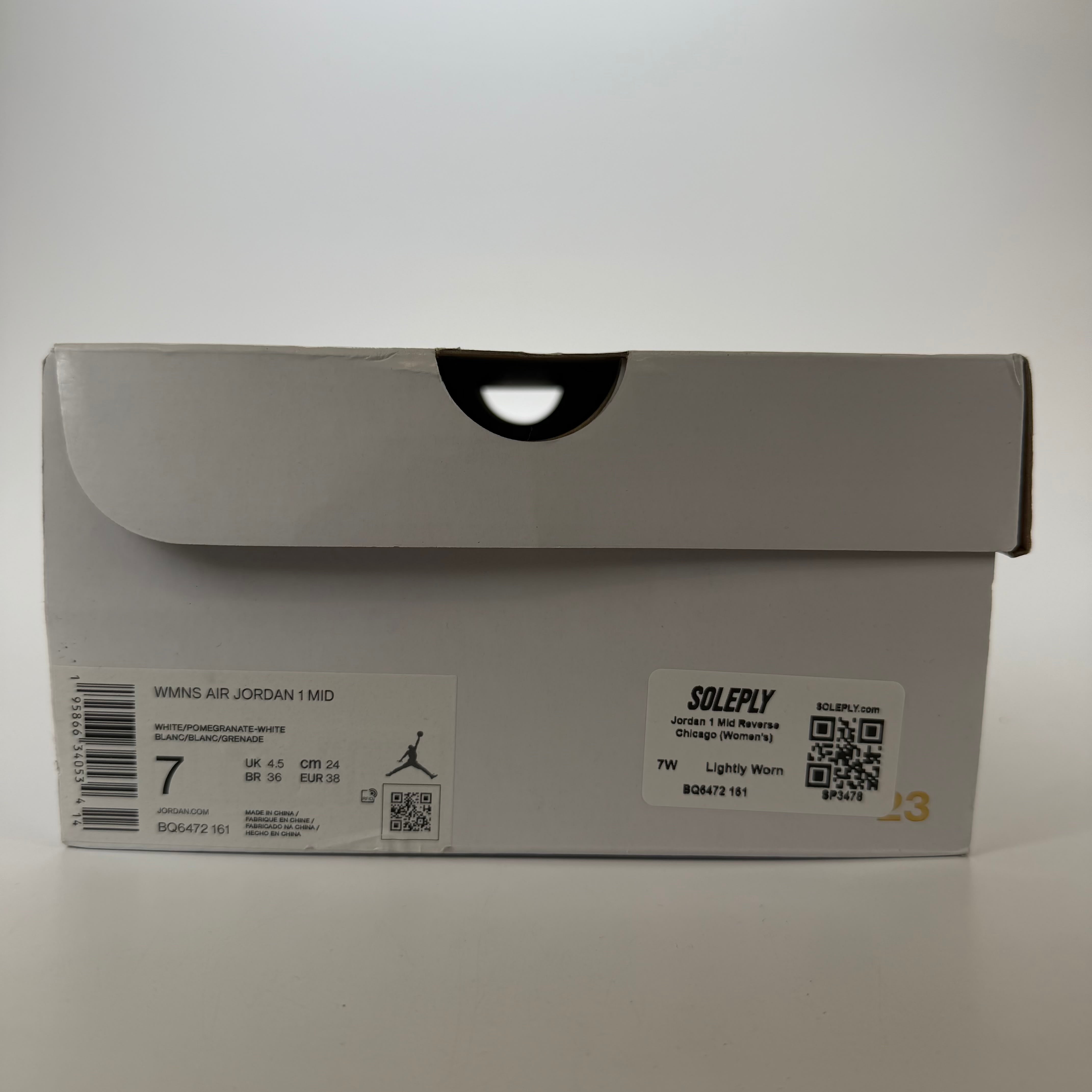 SP3478 Jordan 1 Mid Reverse Chicago (Women's)