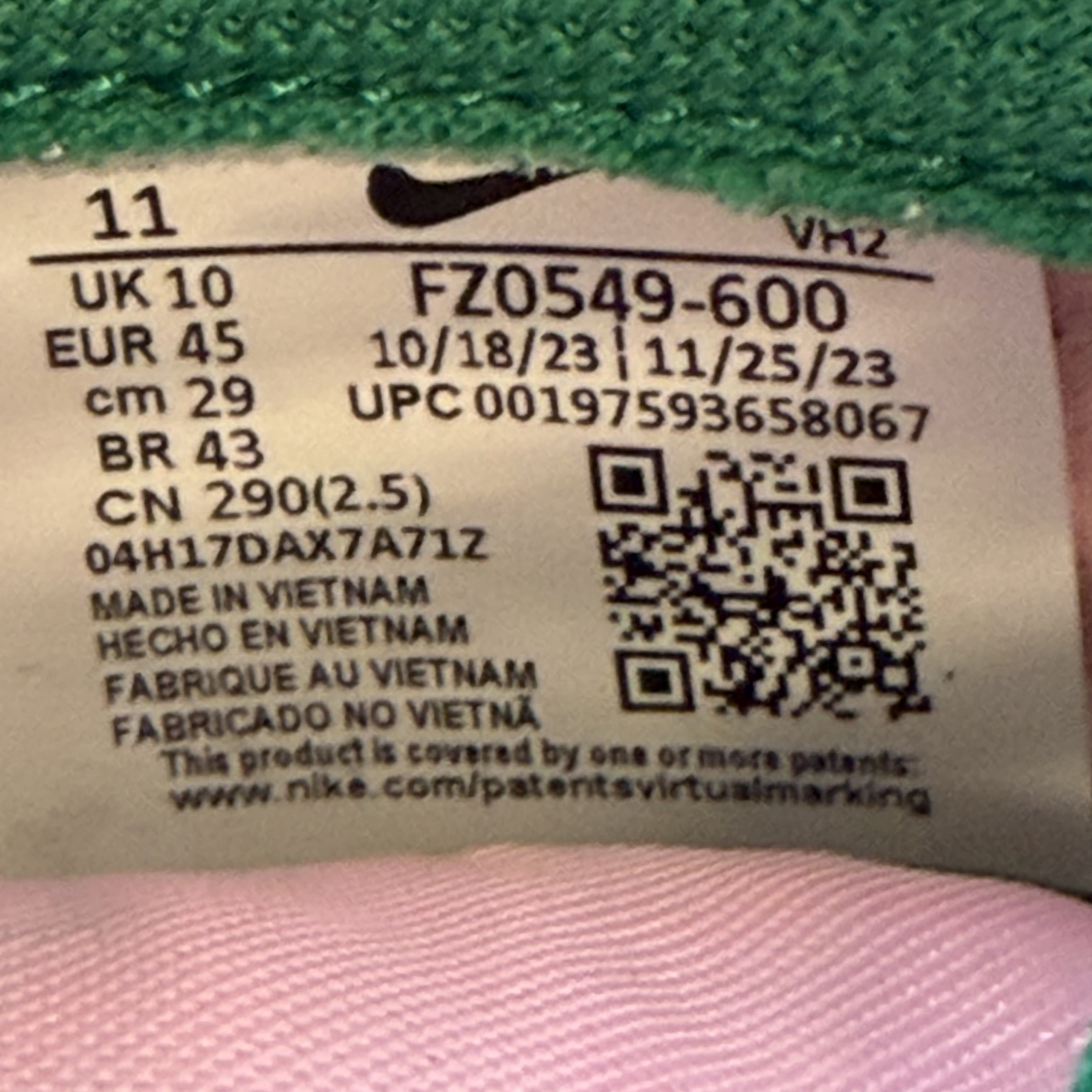 SP3014 Nike Dunk Low Retro SE Medium Soft Pink Malachite