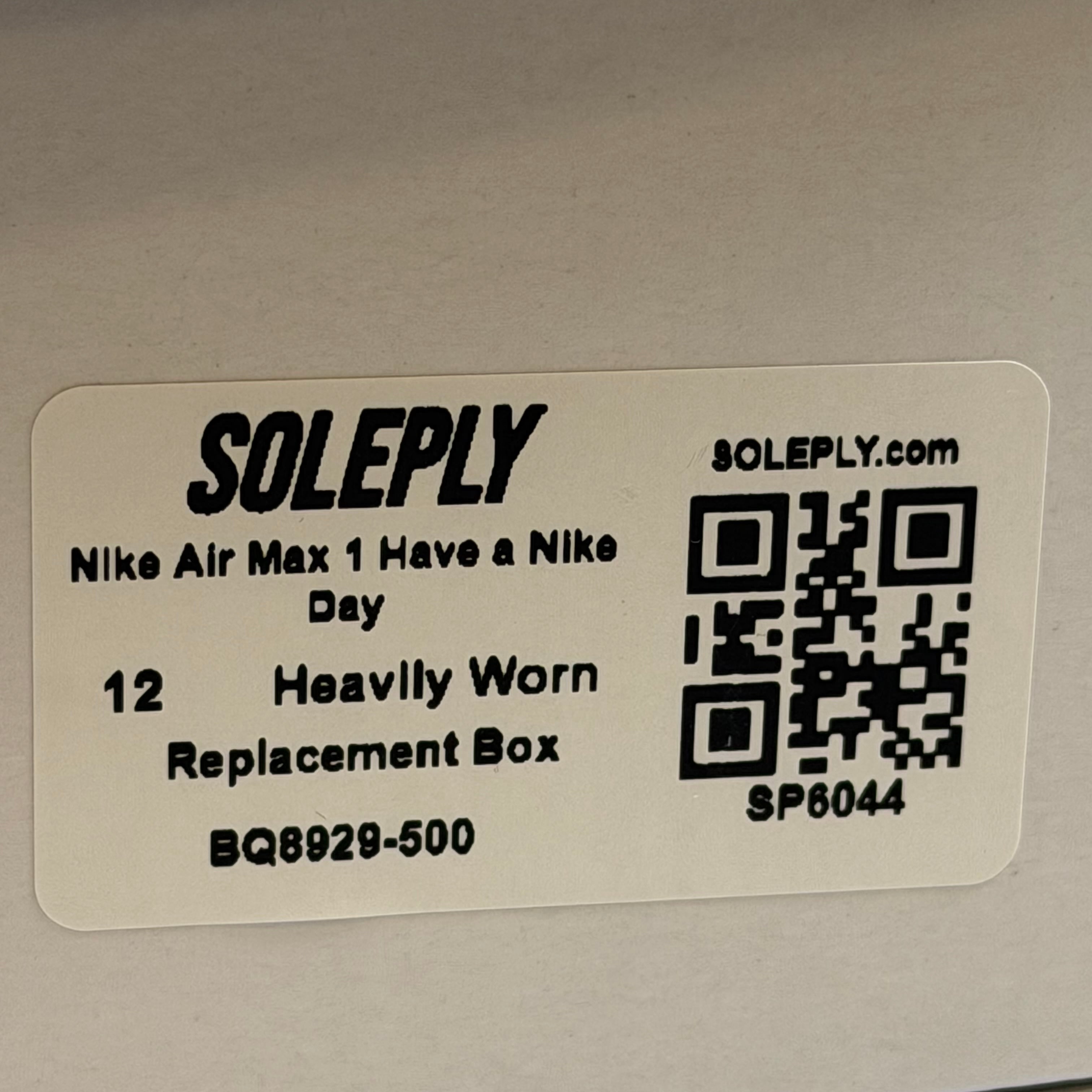 SP6044 Nike Air Max 1 Have a Nike Day