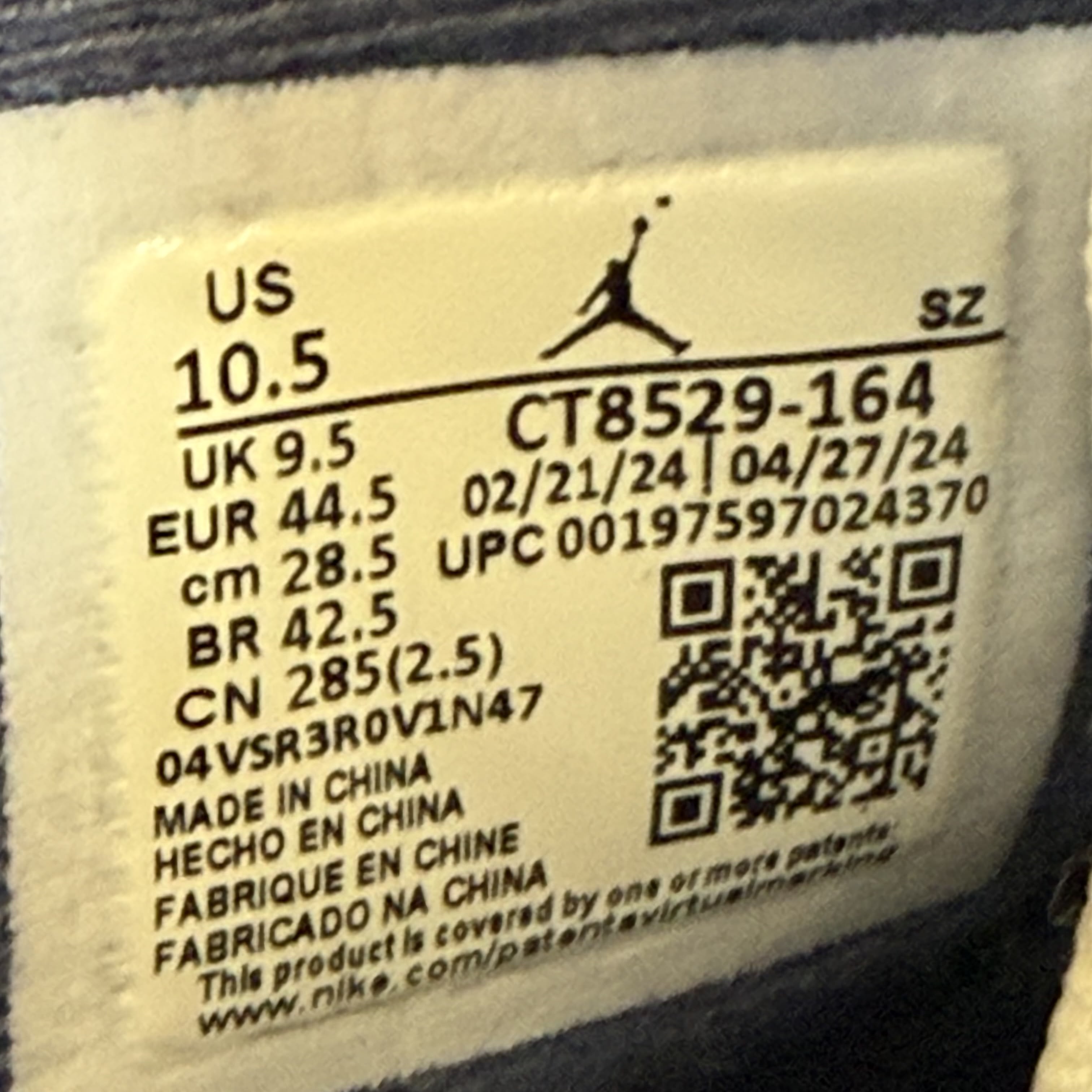 SP4107 Jordan 6 Retro Olympic (2024)