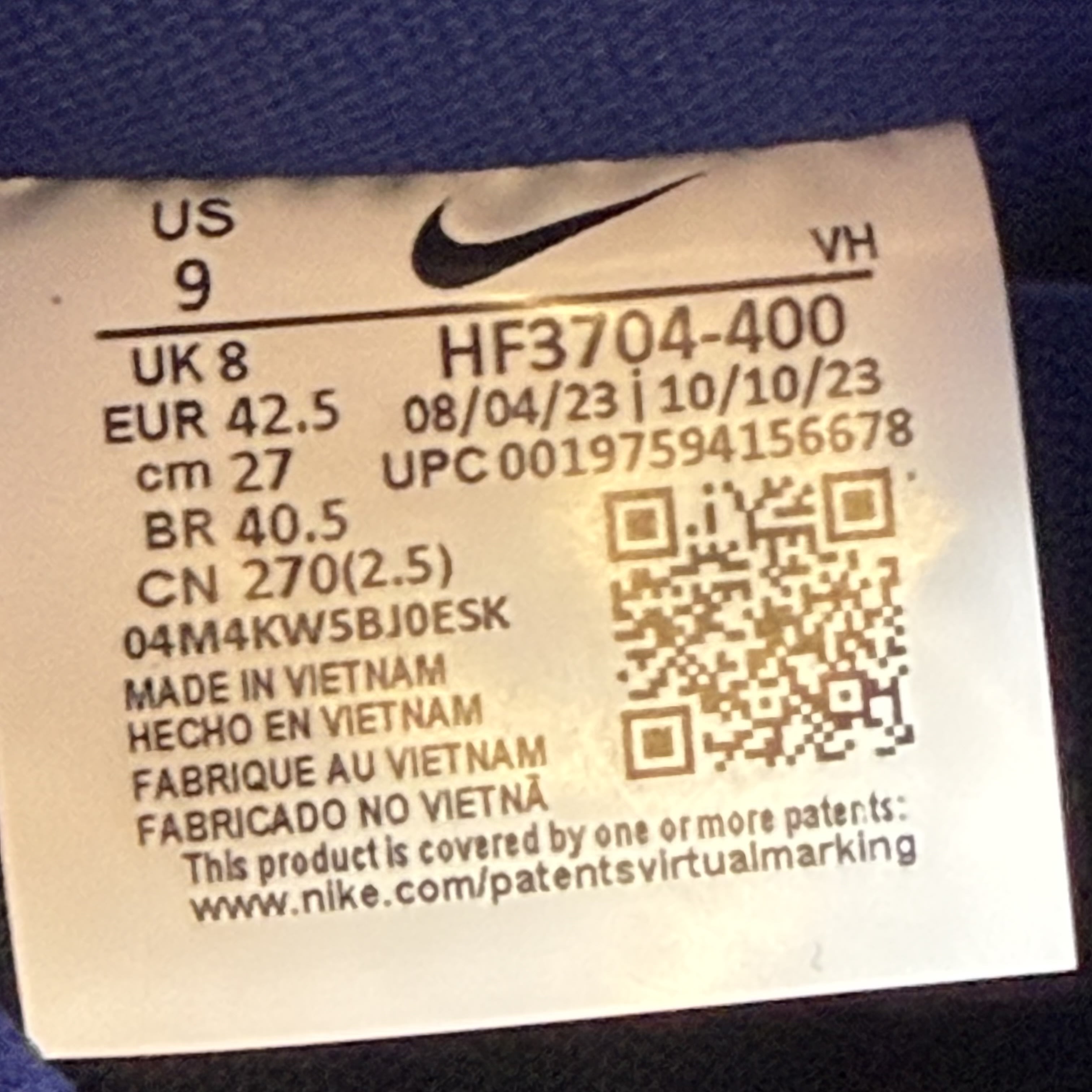 SP4560 Nike SB Dunk Low Deep Royal Blue
