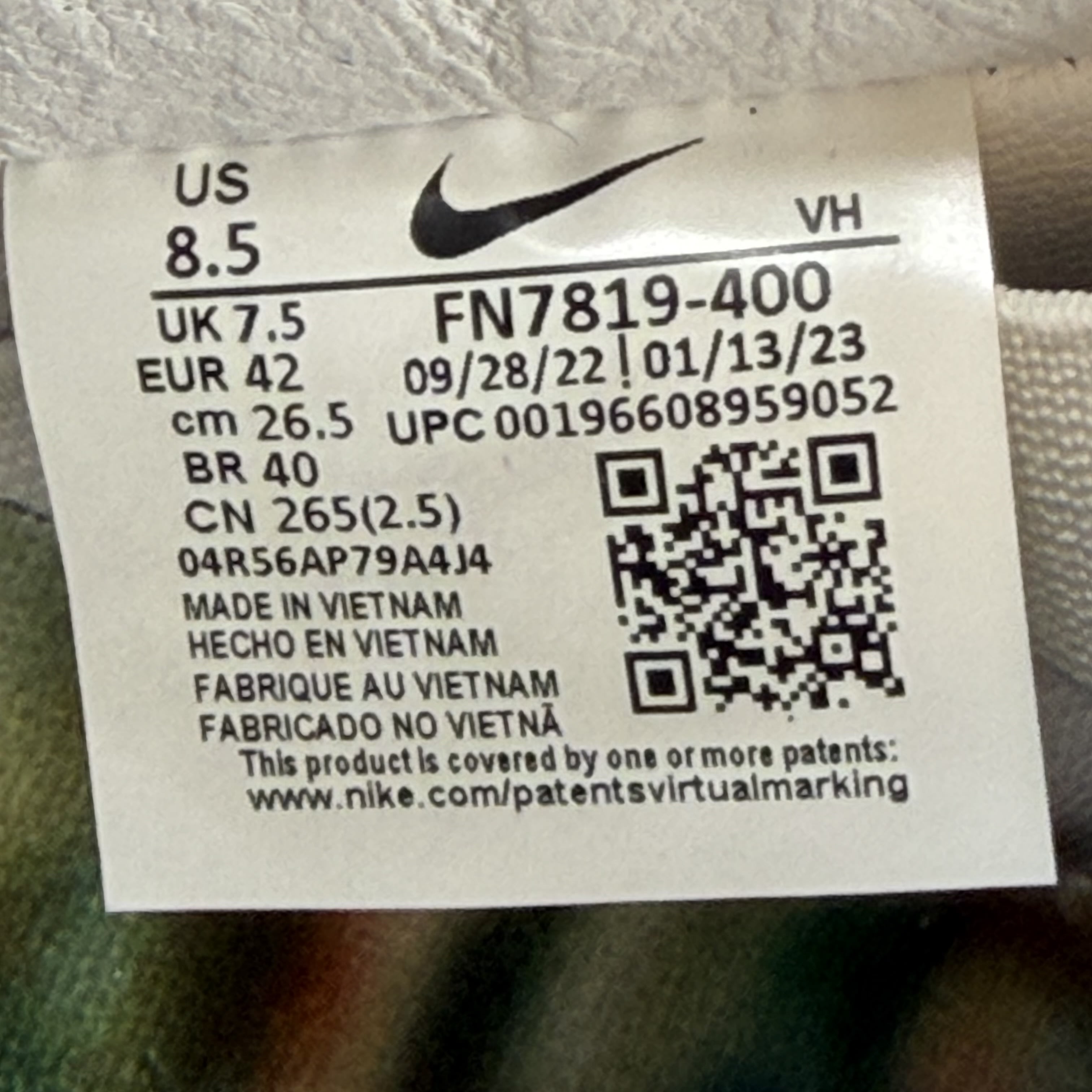 424651 Nike SB Dunk Low Born X Raised One Block At A Time