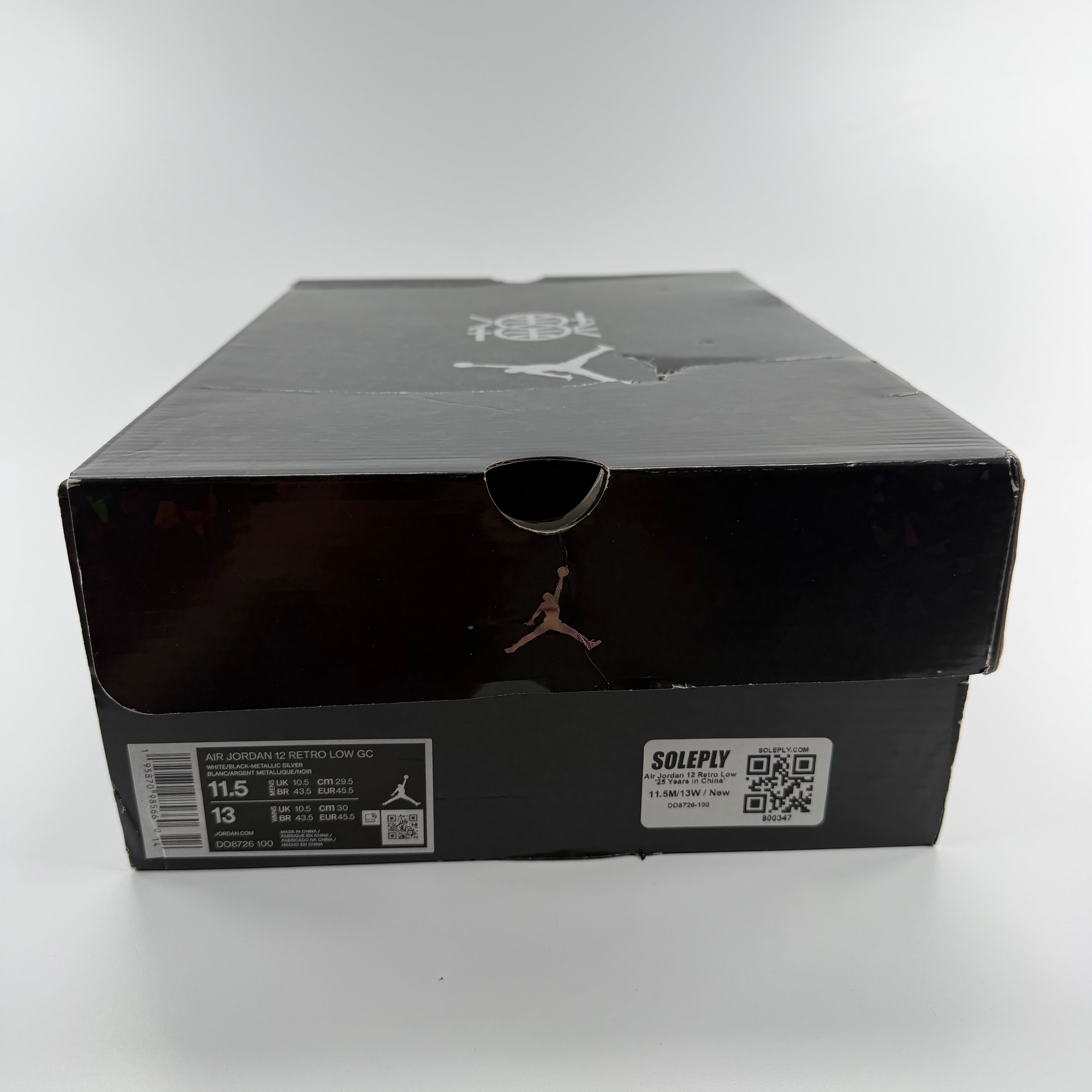 800347 Air Jordan 12 Retro Low '25 Years in China'