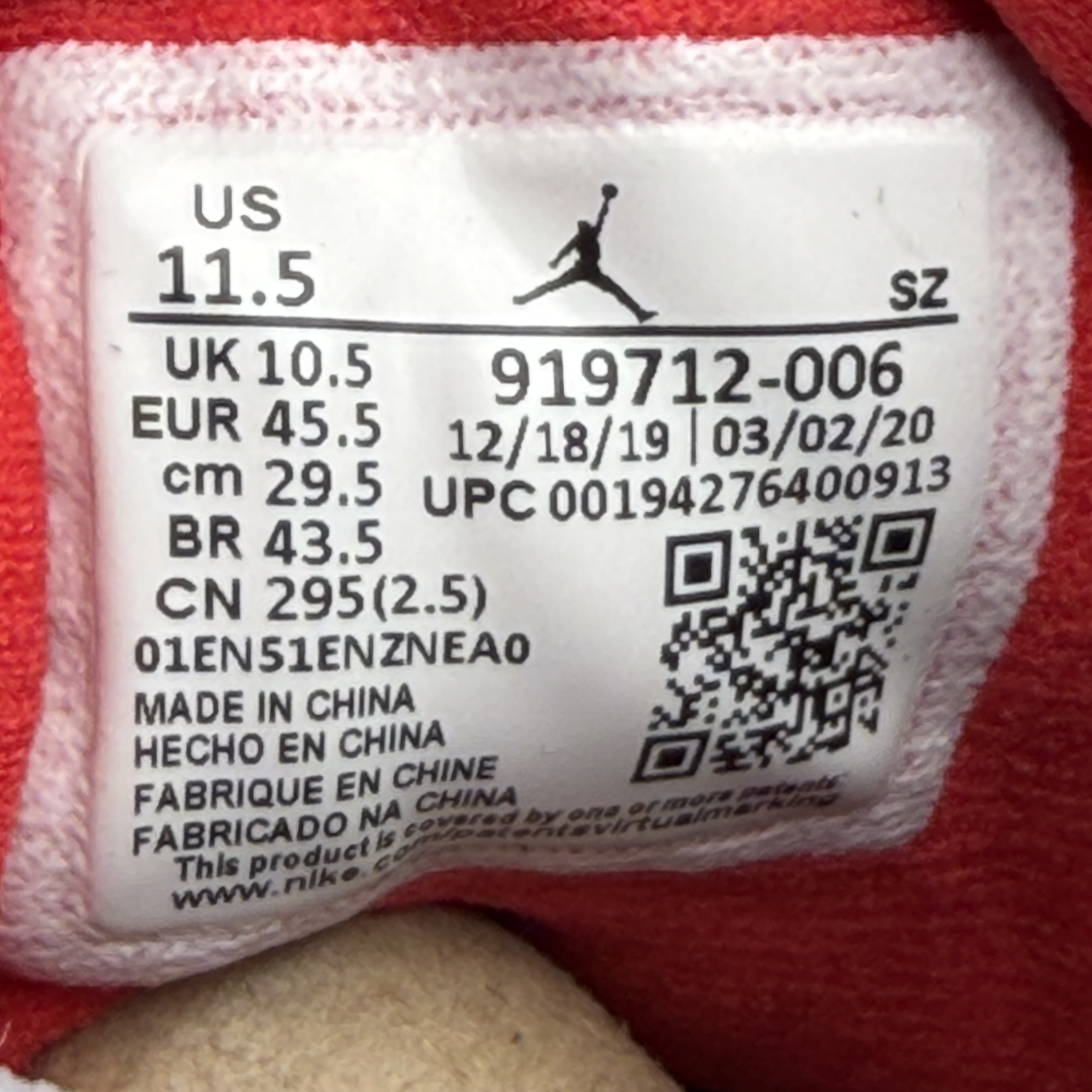 644324 Jordan 11 Retro Low IE Black Cement