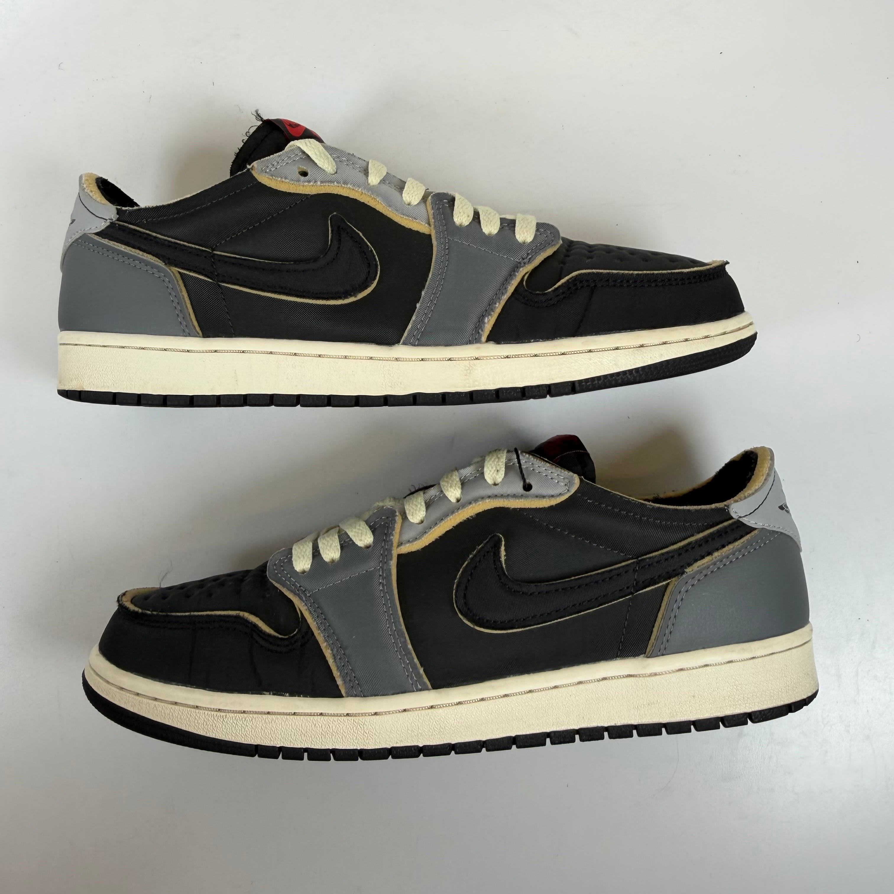 SP11183 Jordan 1 Low OG EX Black Smoke Grey