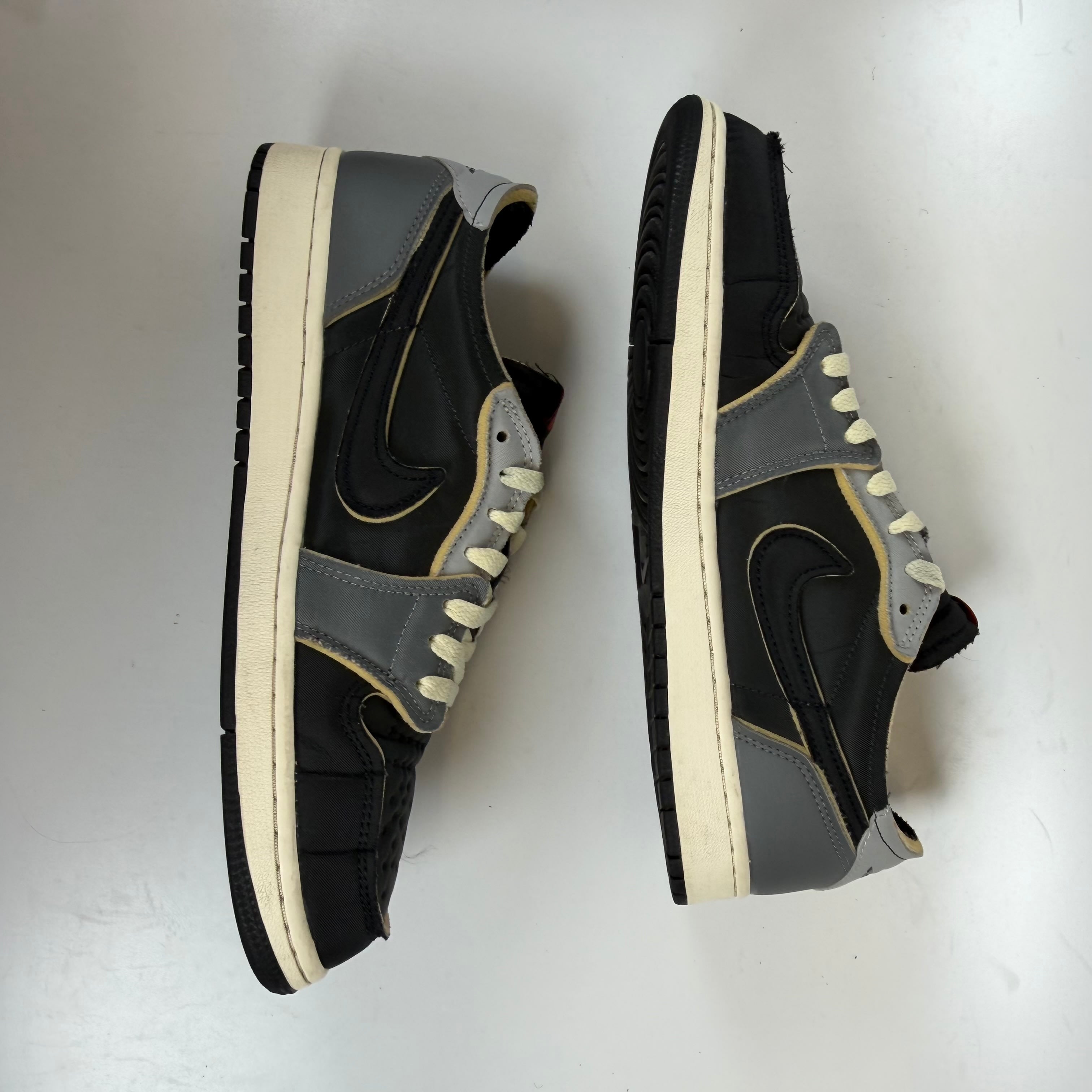 SP11183 Jordan 1 Low OG EX Black Smoke Grey