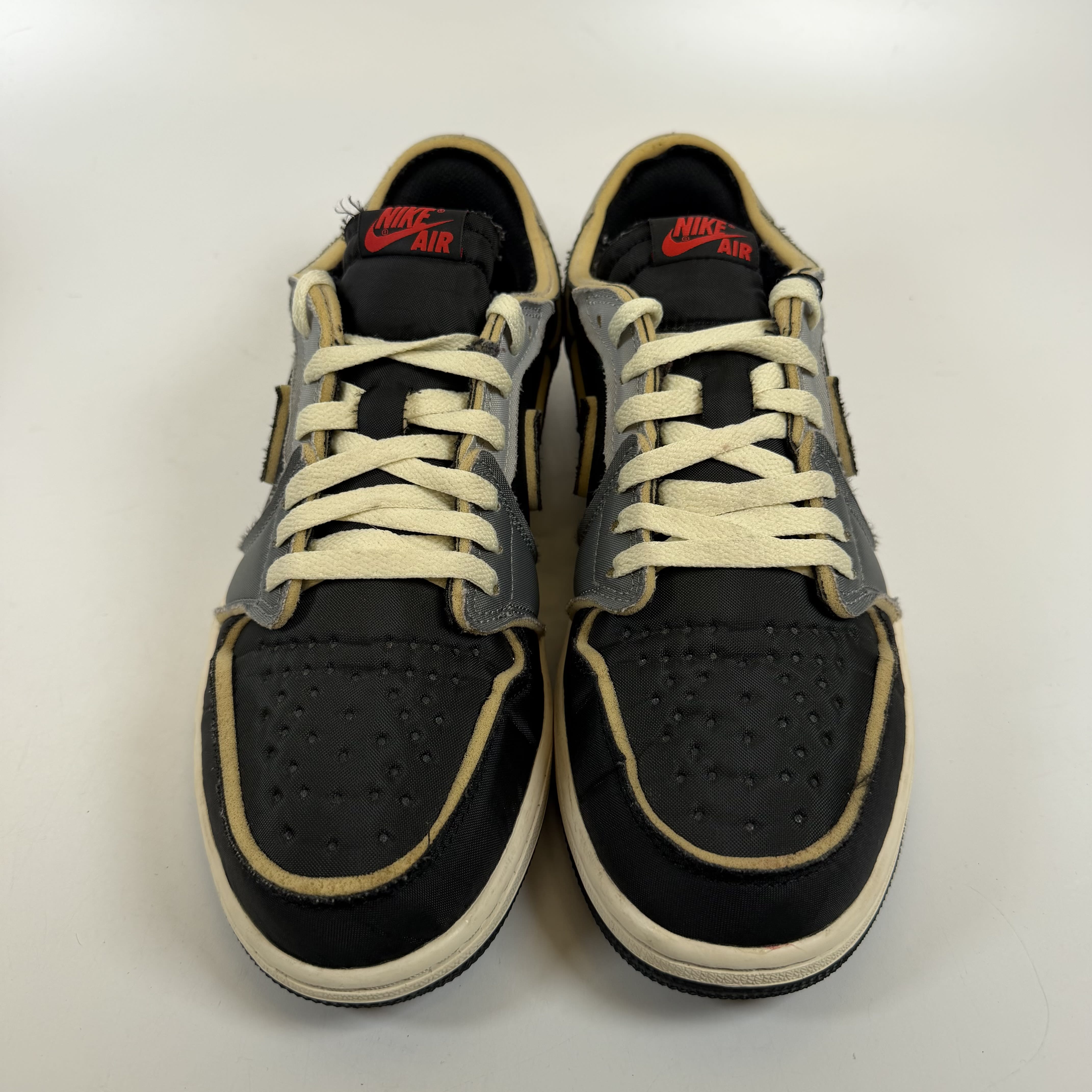 SP11183 Jordan 1 Low OG EX Black Smoke Grey