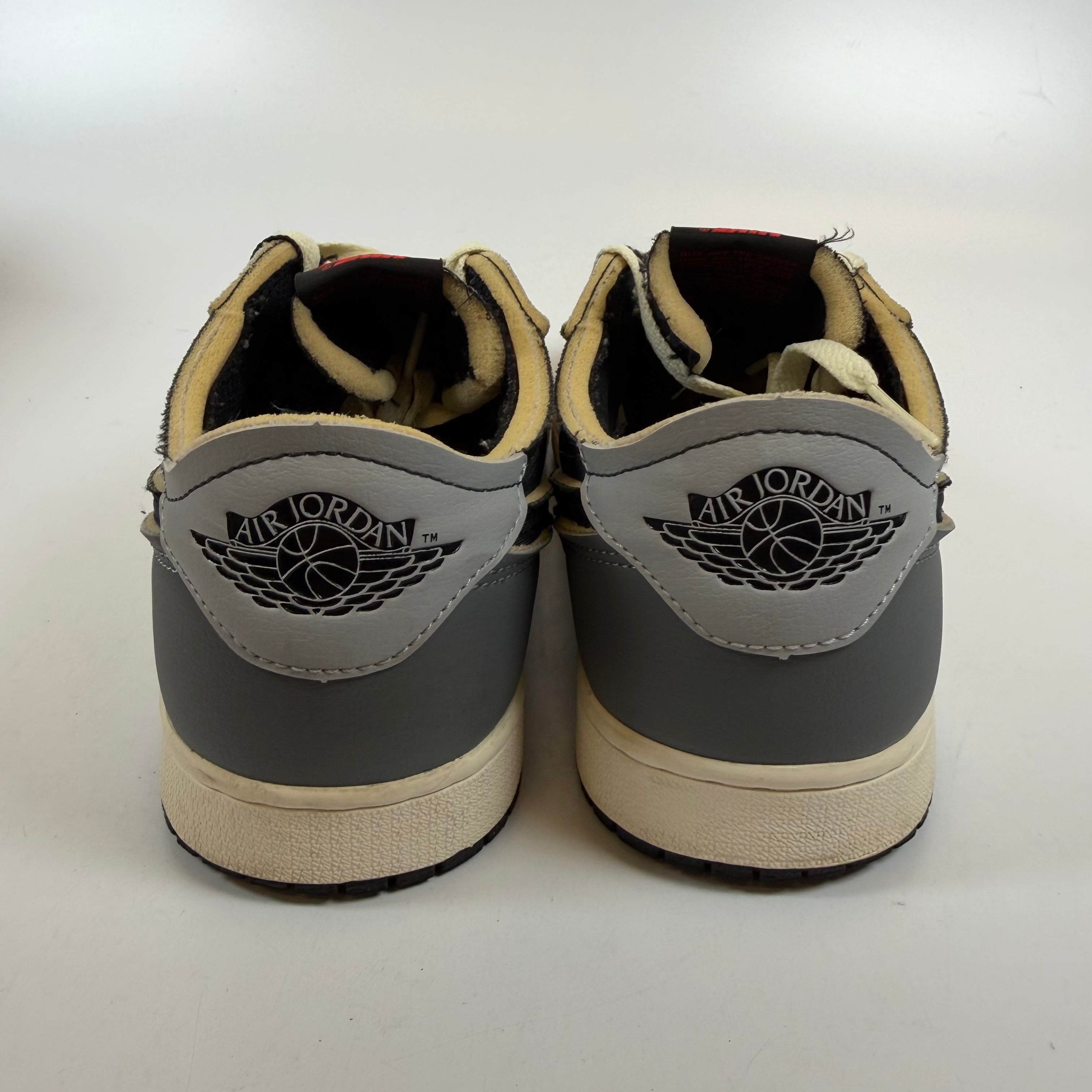 SP11183 Jordan 1 Low OG EX Black Smoke Grey