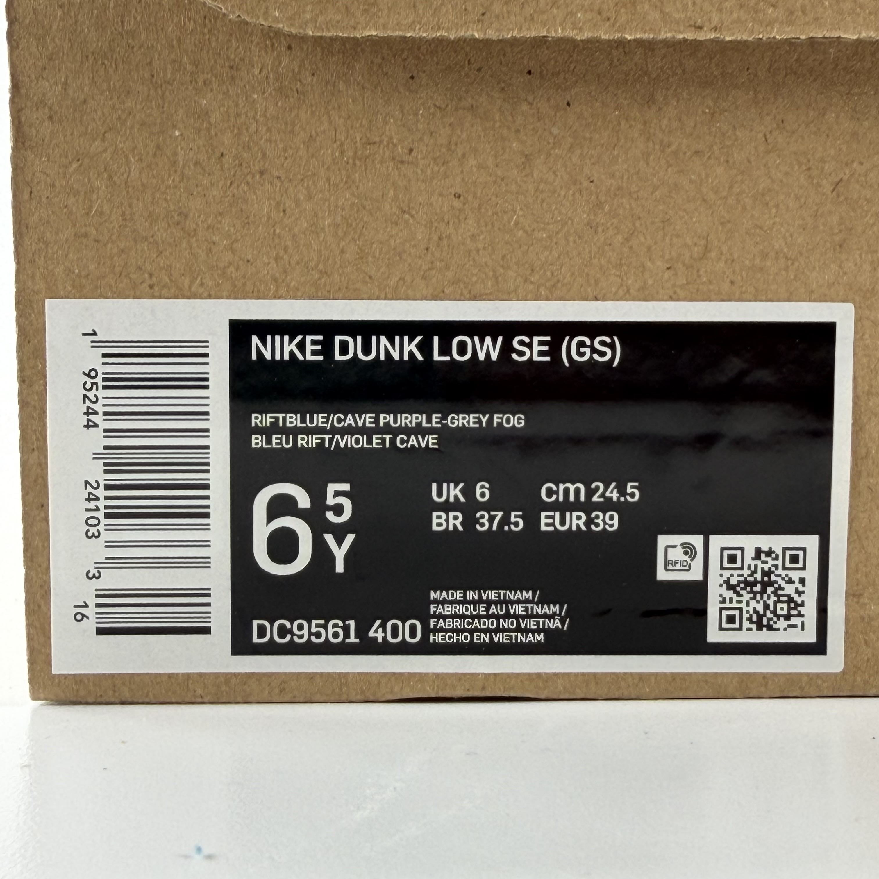 713700 Nike Dunk Low SE Toasty Rift Blue (GS)