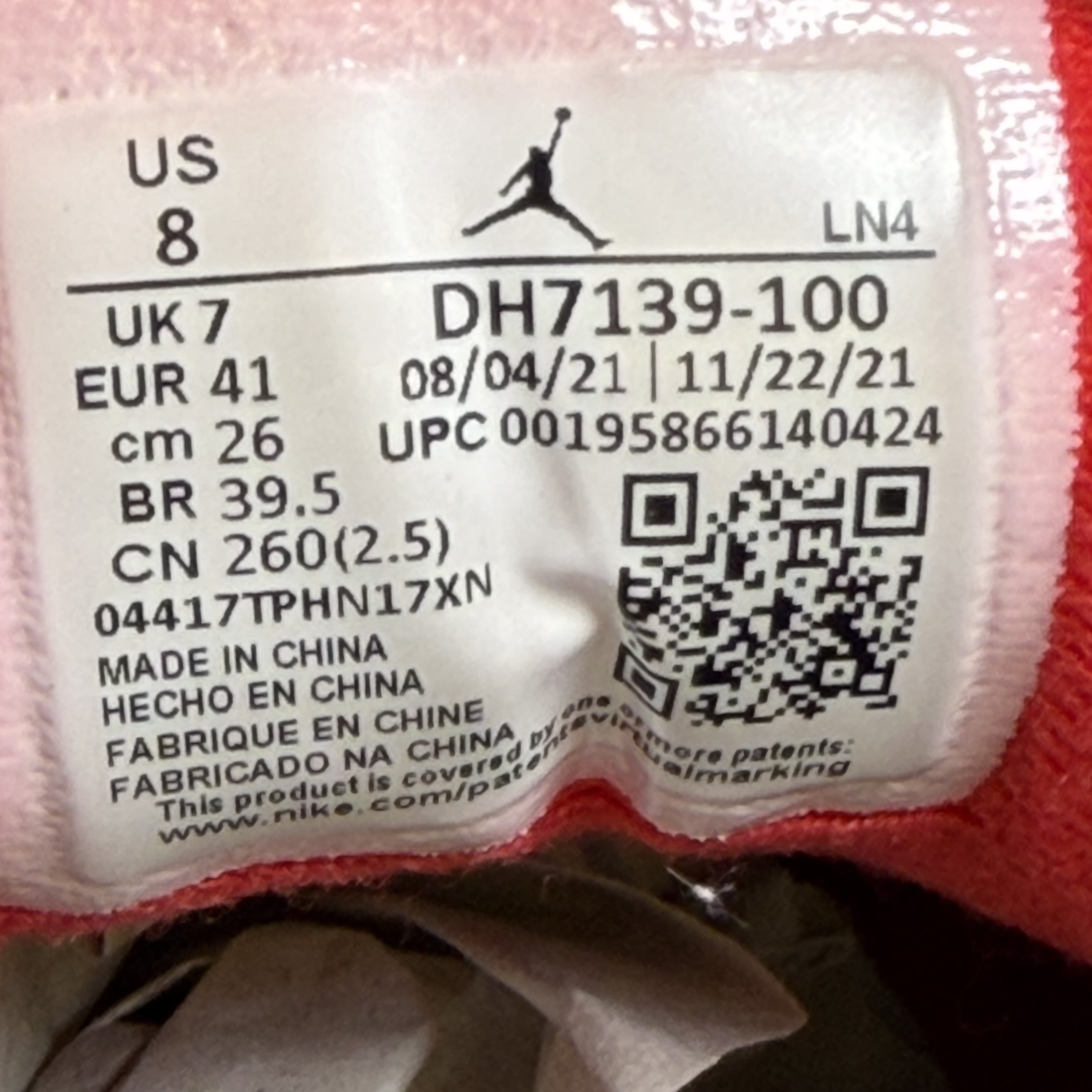 SP5723 Jordan 3 Retro Muslin