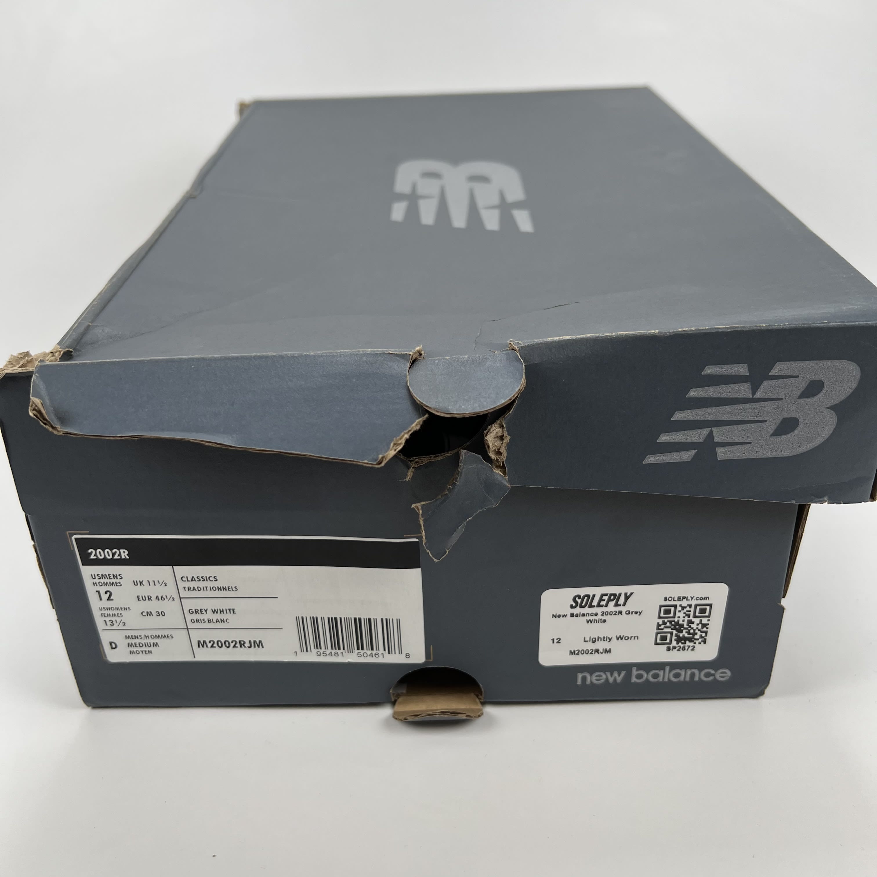 SP2672 New Balance 2002R Grey White