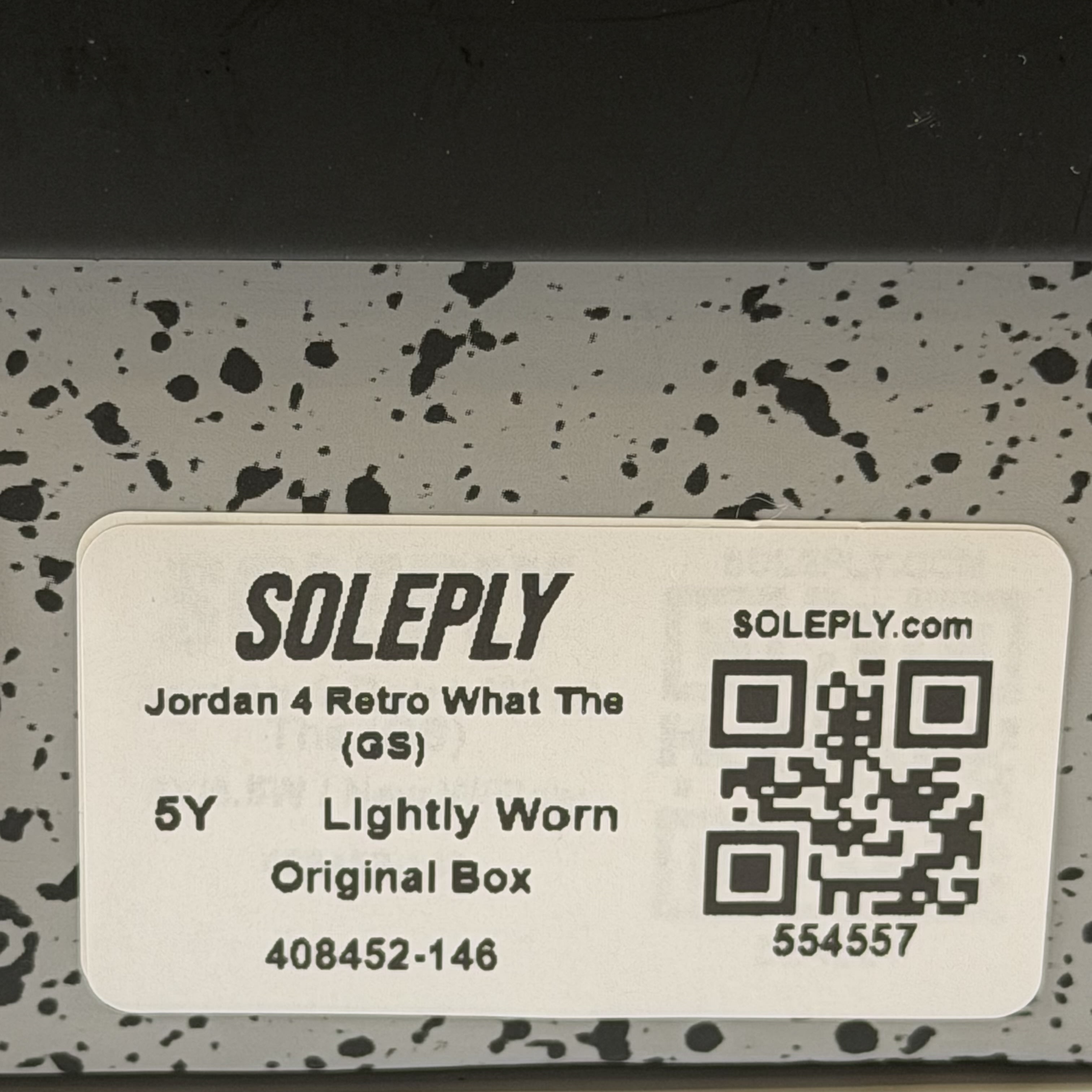 554557 Jordan 4 Retro What The (GS)