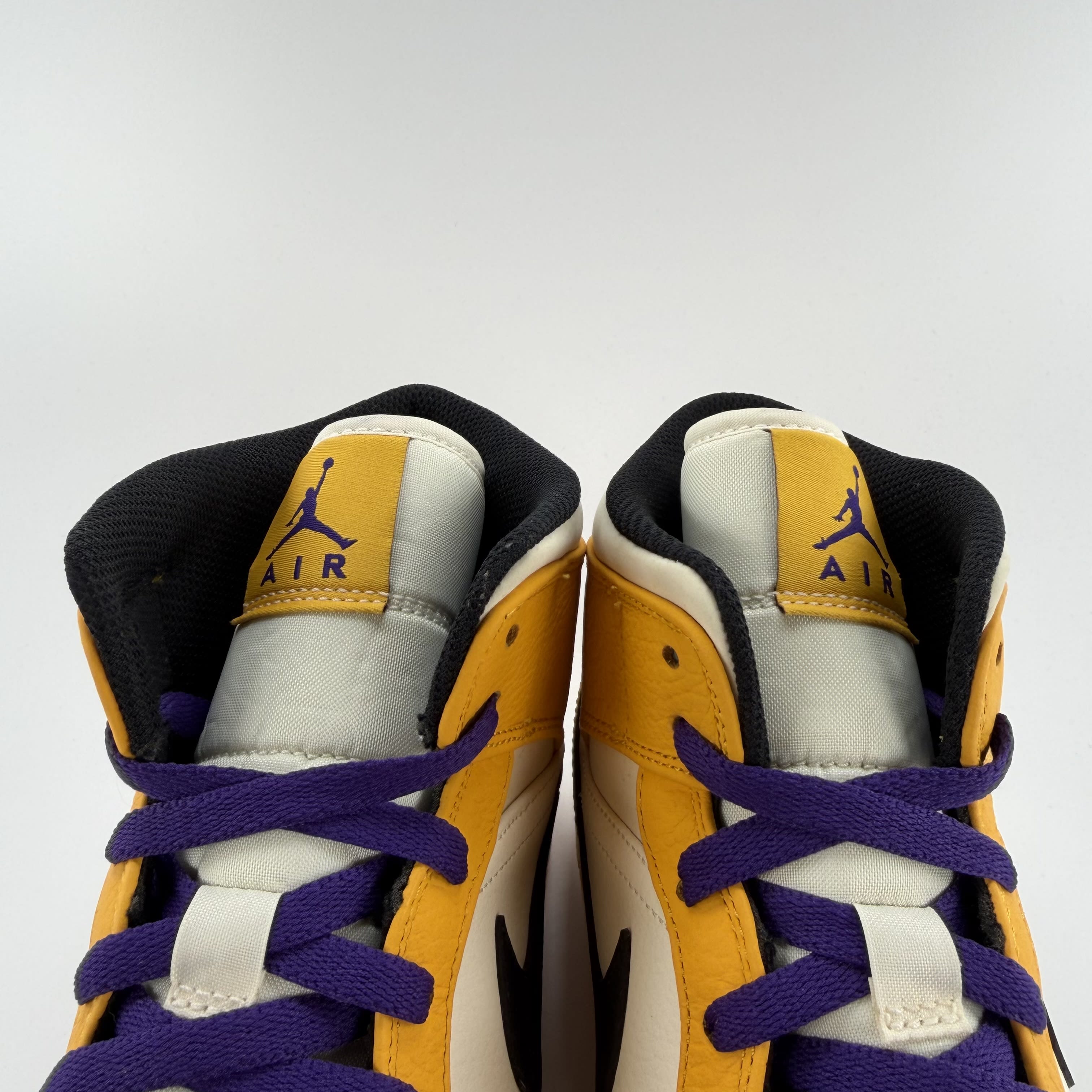 644703 Air Jordan 1 Mid 'Lakers'