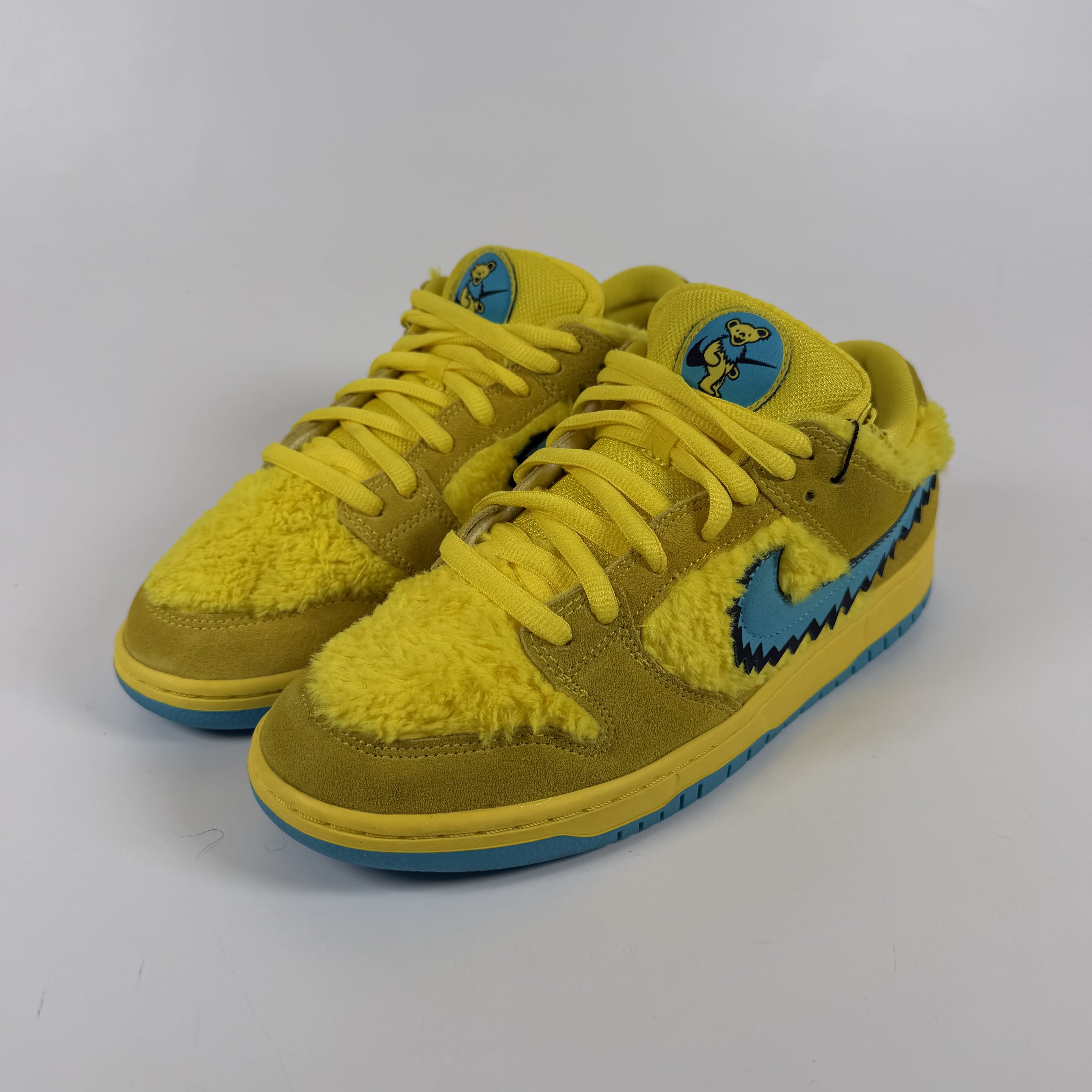 SP10680 Nike SB Dunk Low Grateful Dead Bears Opti Yellow