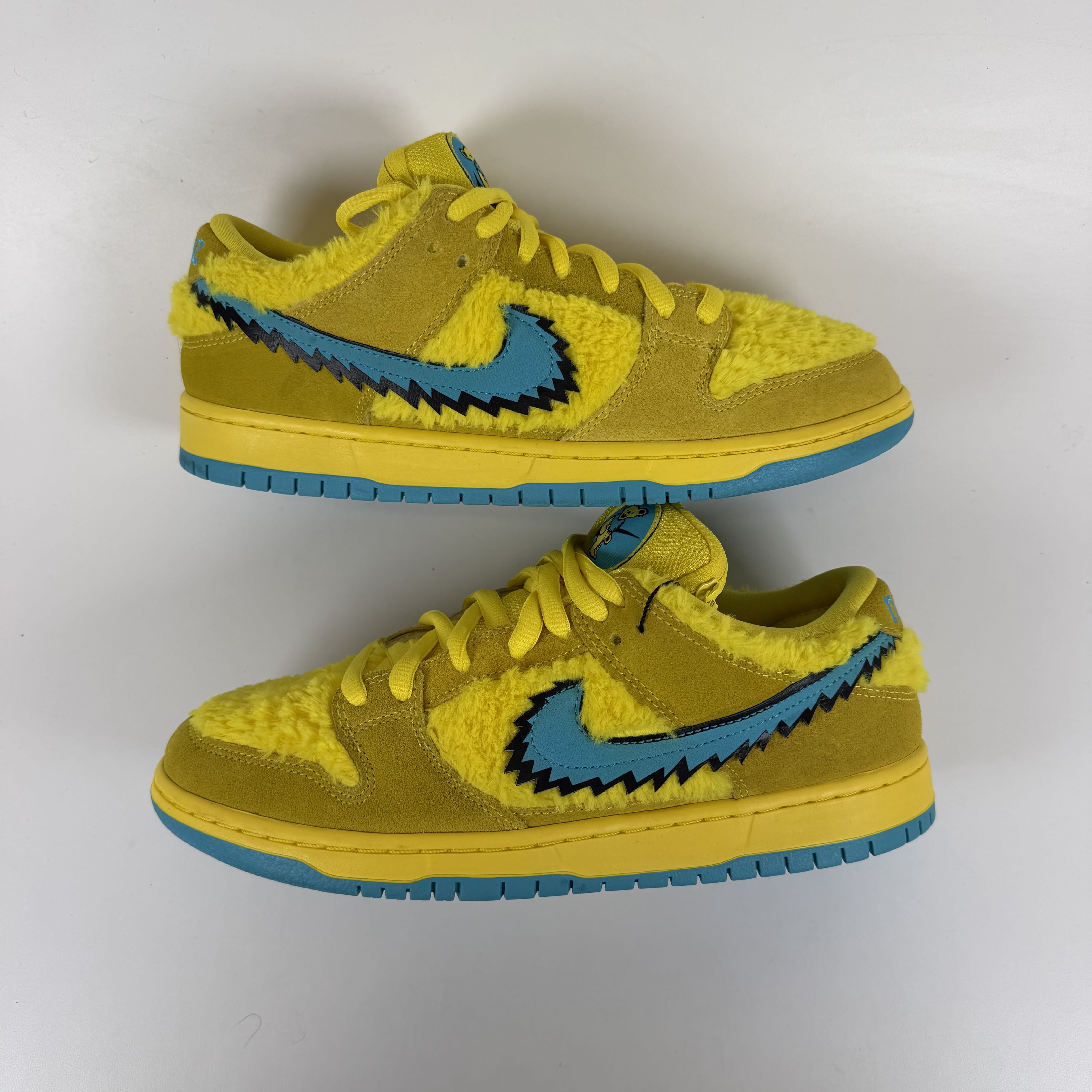 SP10680 Nike SB Dunk Low Grateful Dead Bears Opti Yellow