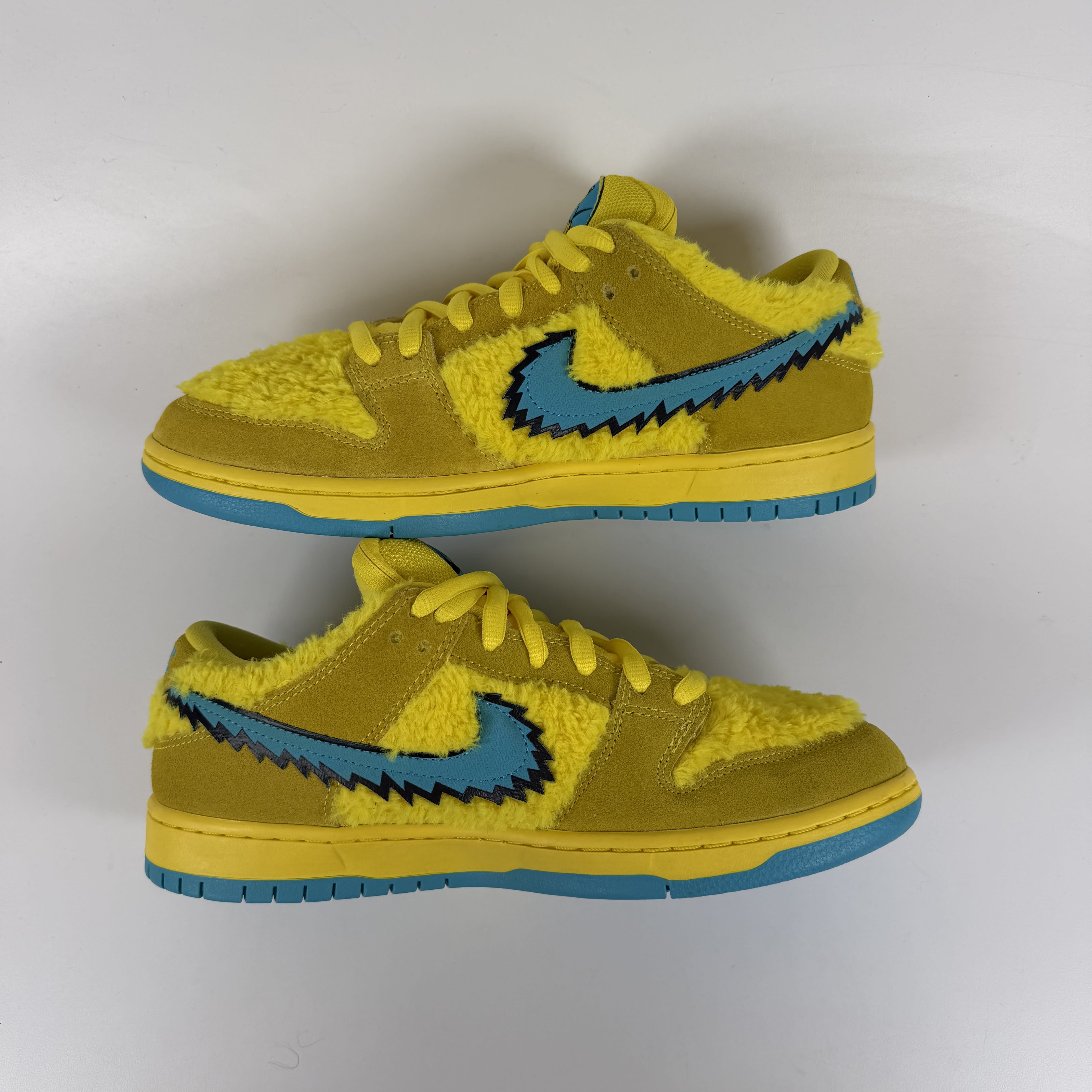 SP10680 Nike SB Dunk Low Grateful Dead Bears Opti Yellow
