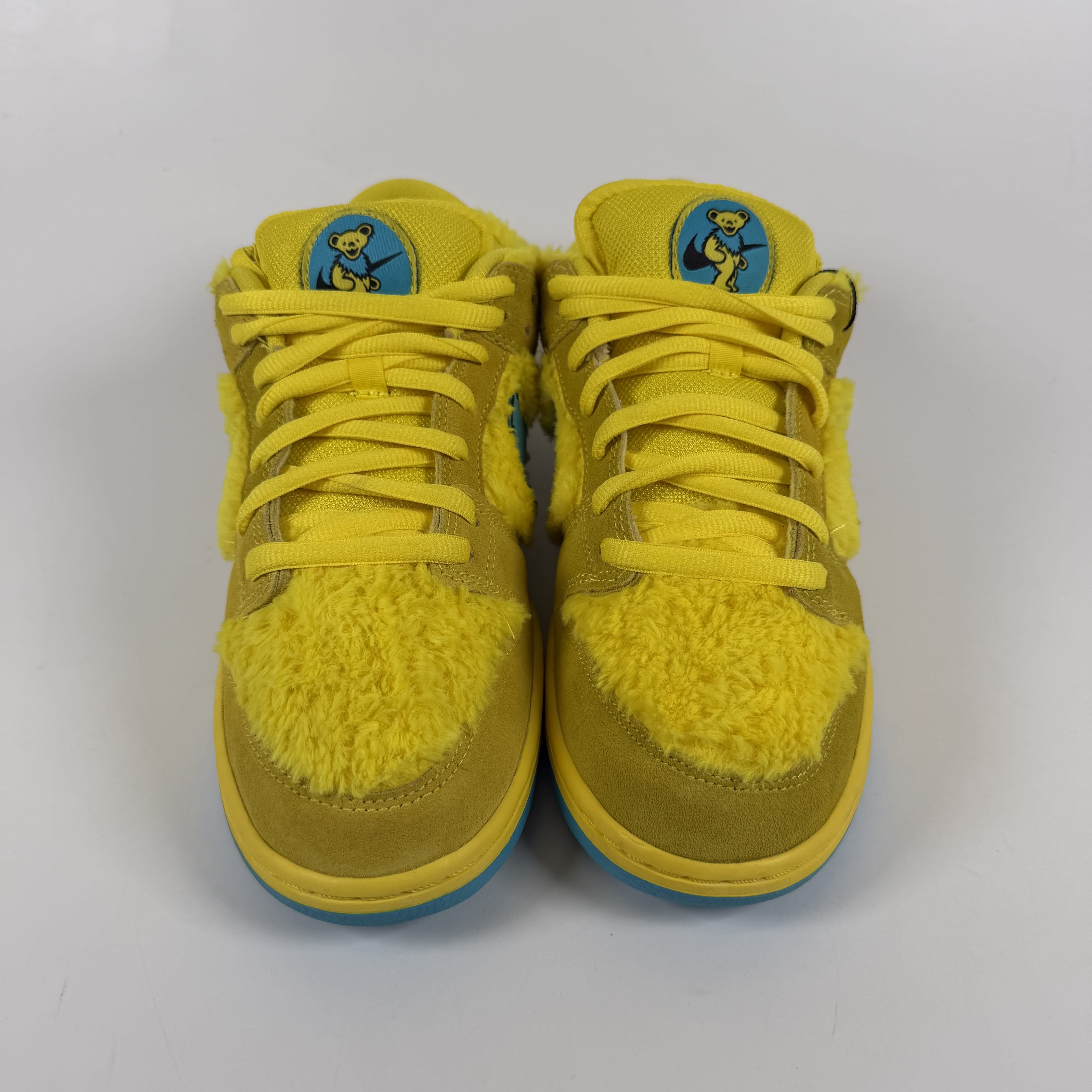 SP10680 Nike SB Dunk Low Grateful Dead Bears Opti Yellow
