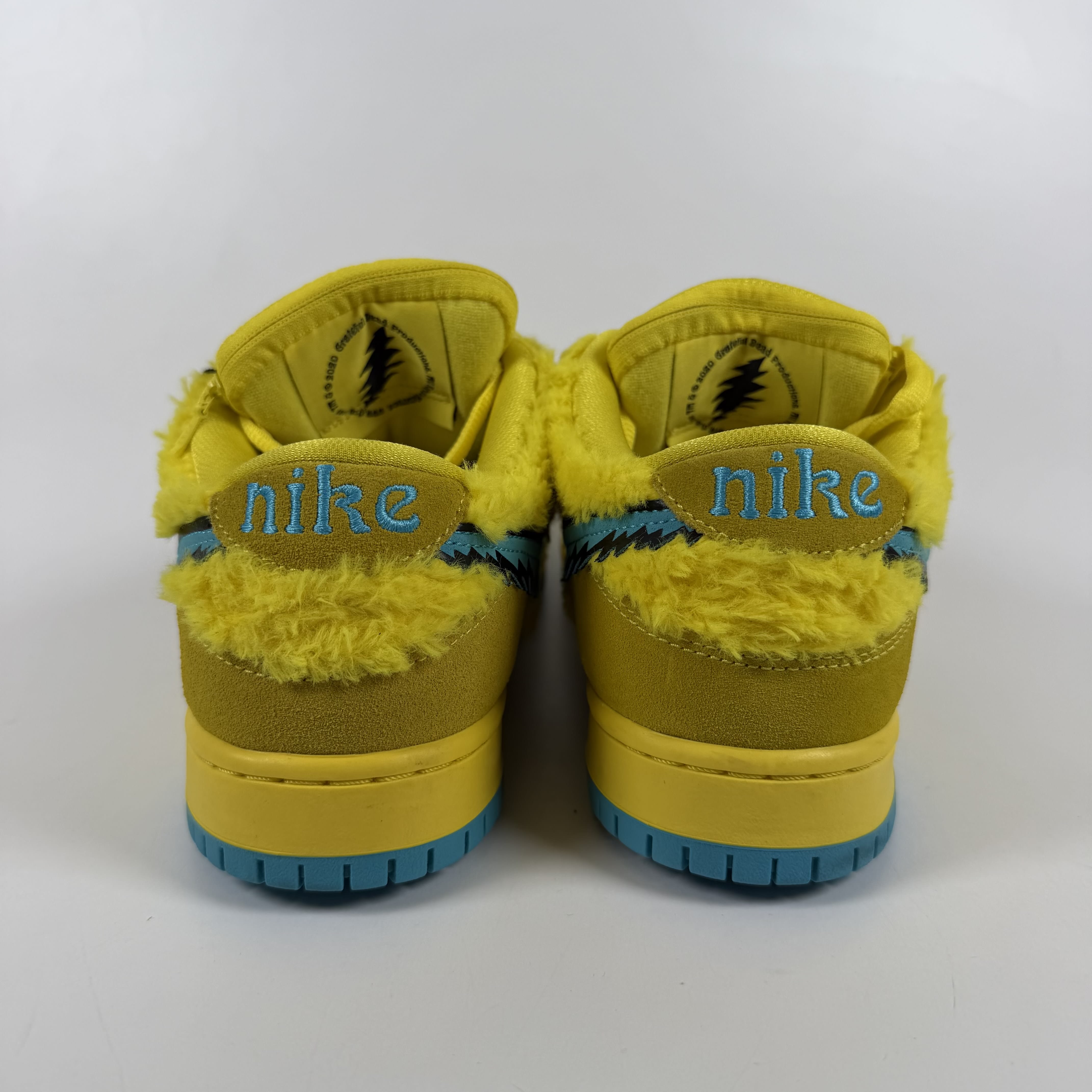 SP10680 Nike SB Dunk Low Grateful Dead Bears Opti Yellow