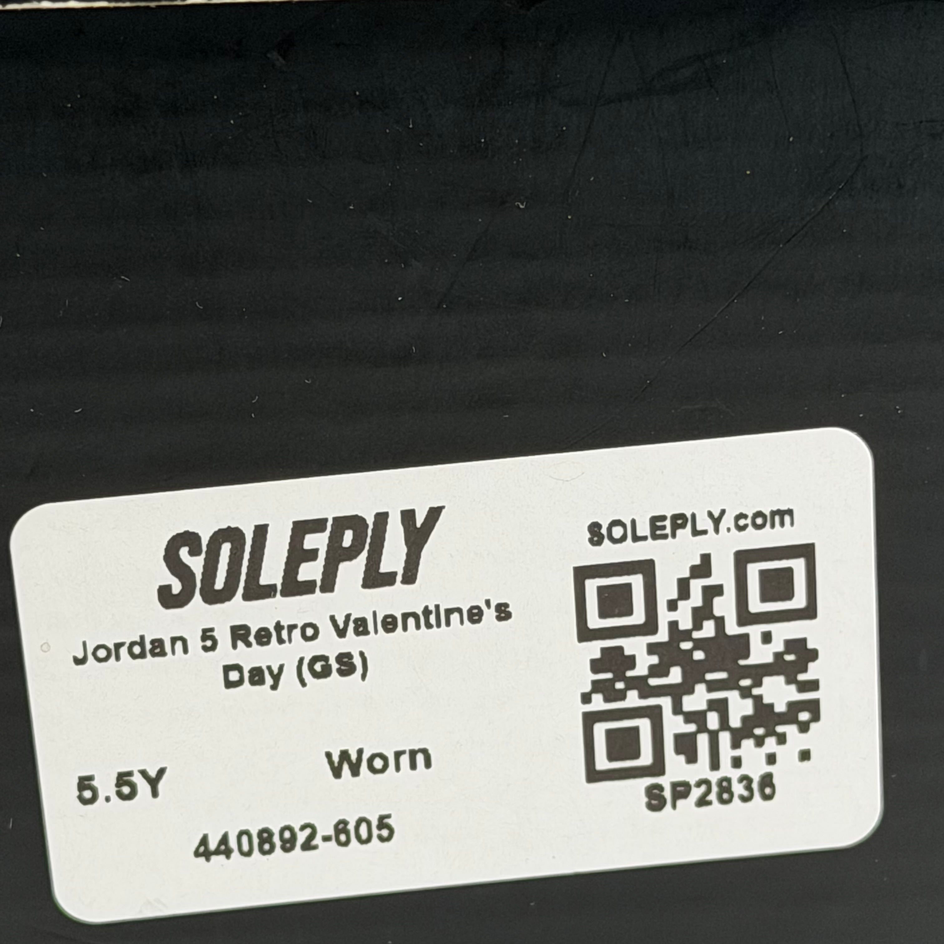 SP2836 Jordan 5 Retro Valentine's Day (GS)