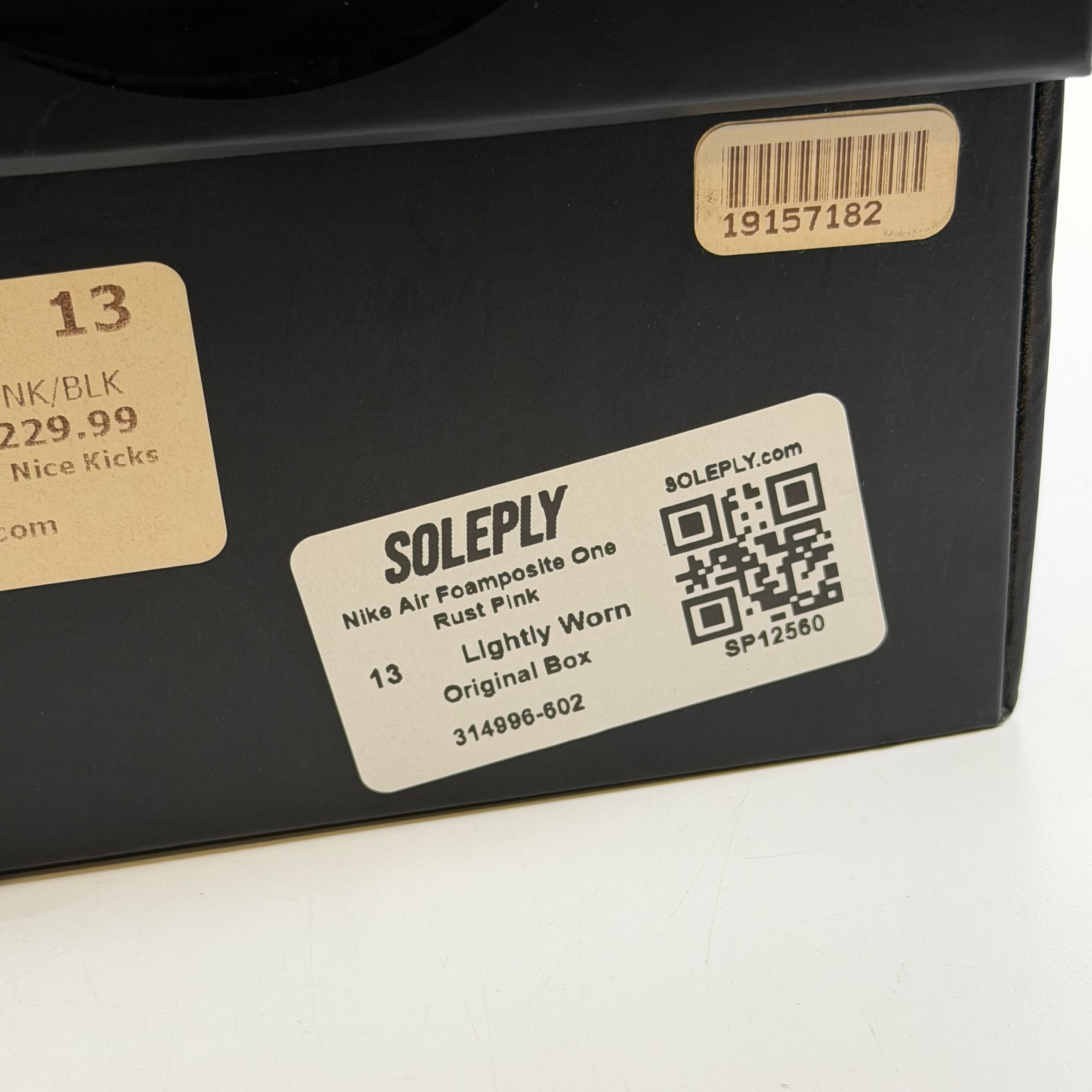 SP12560 Nike Air Foamposite One Rust Pink