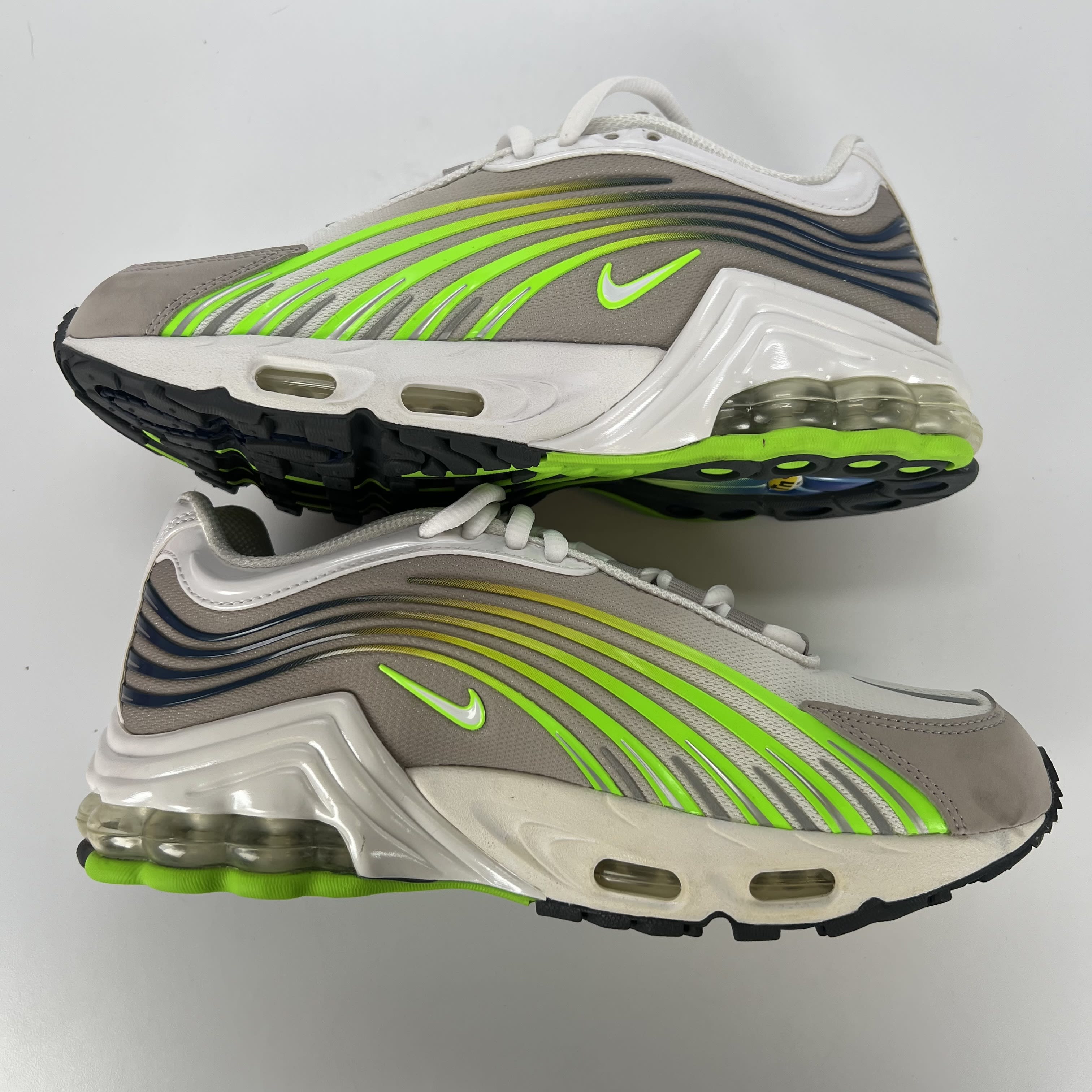 SP5506  Nike Air Max Plus 2 GS 'College Grey Electric Green'