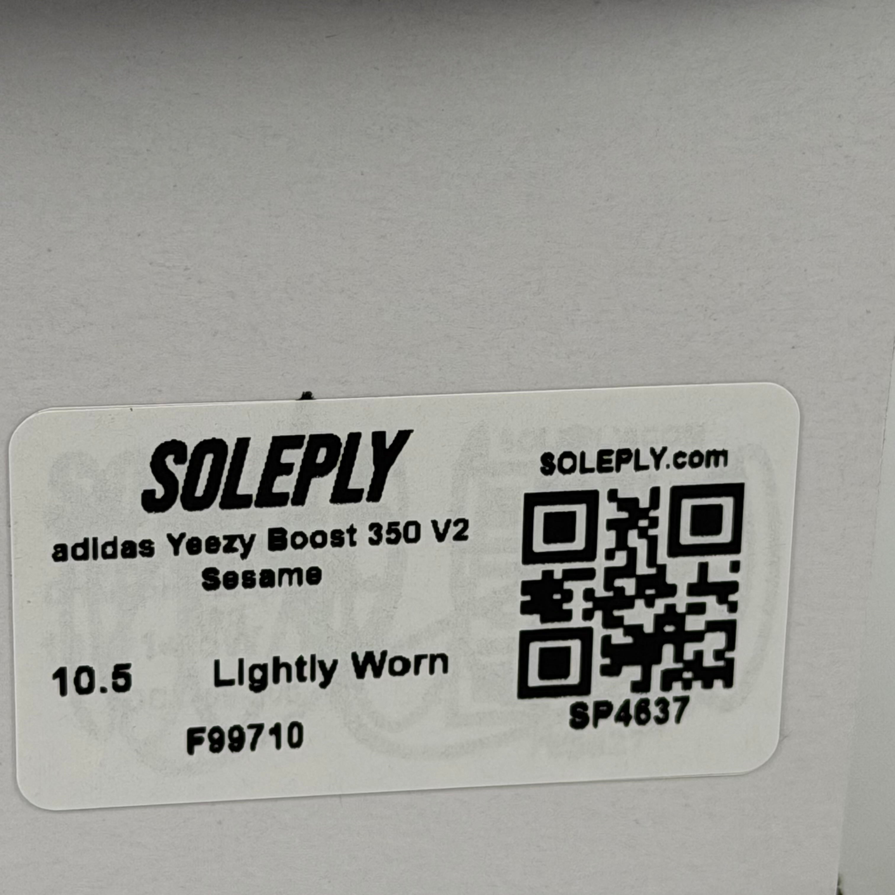 SP4637 adidas Yeezy Boost 350 V2 Sesame