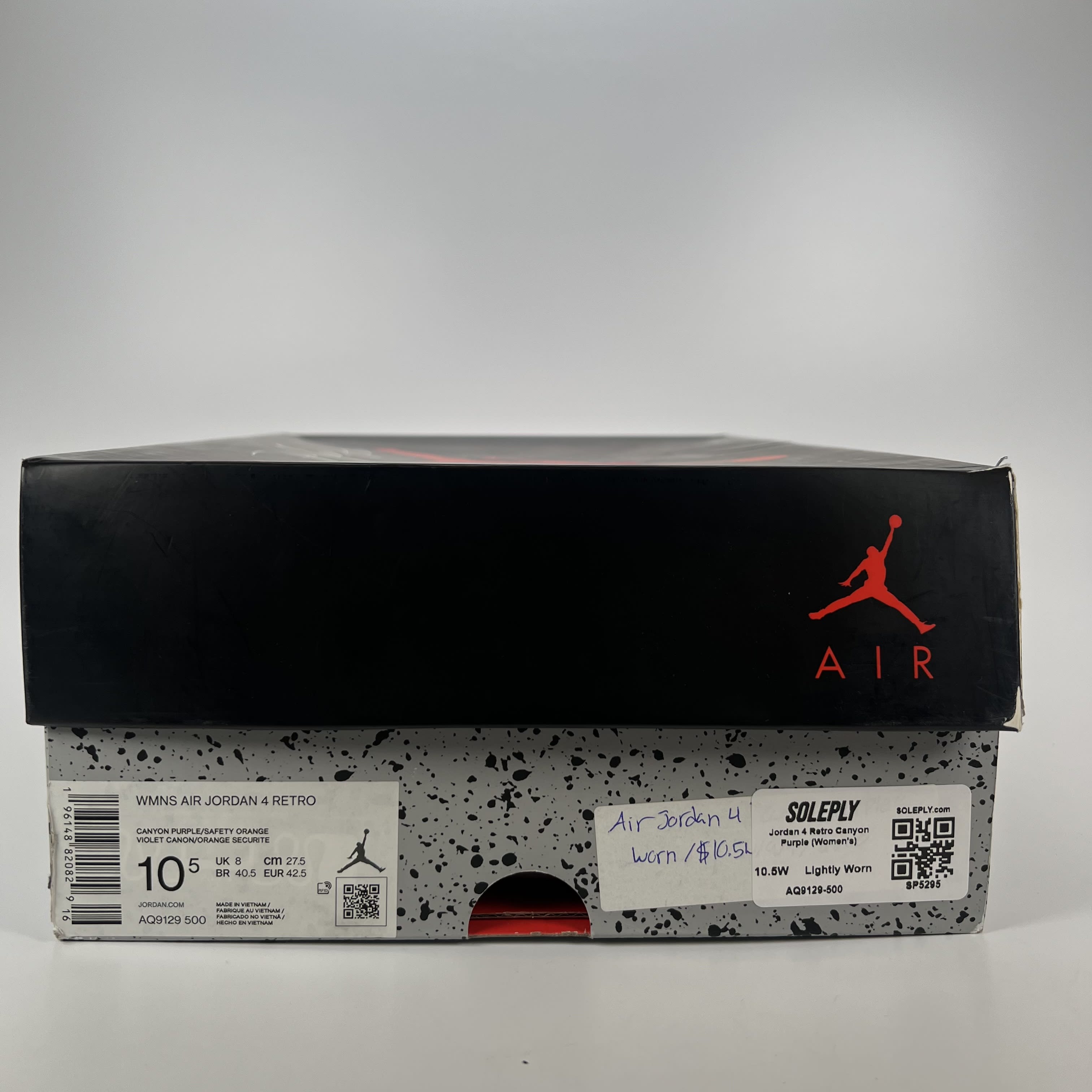SP5295 Jordan 4 Retro Canyon Purple (Women's)
