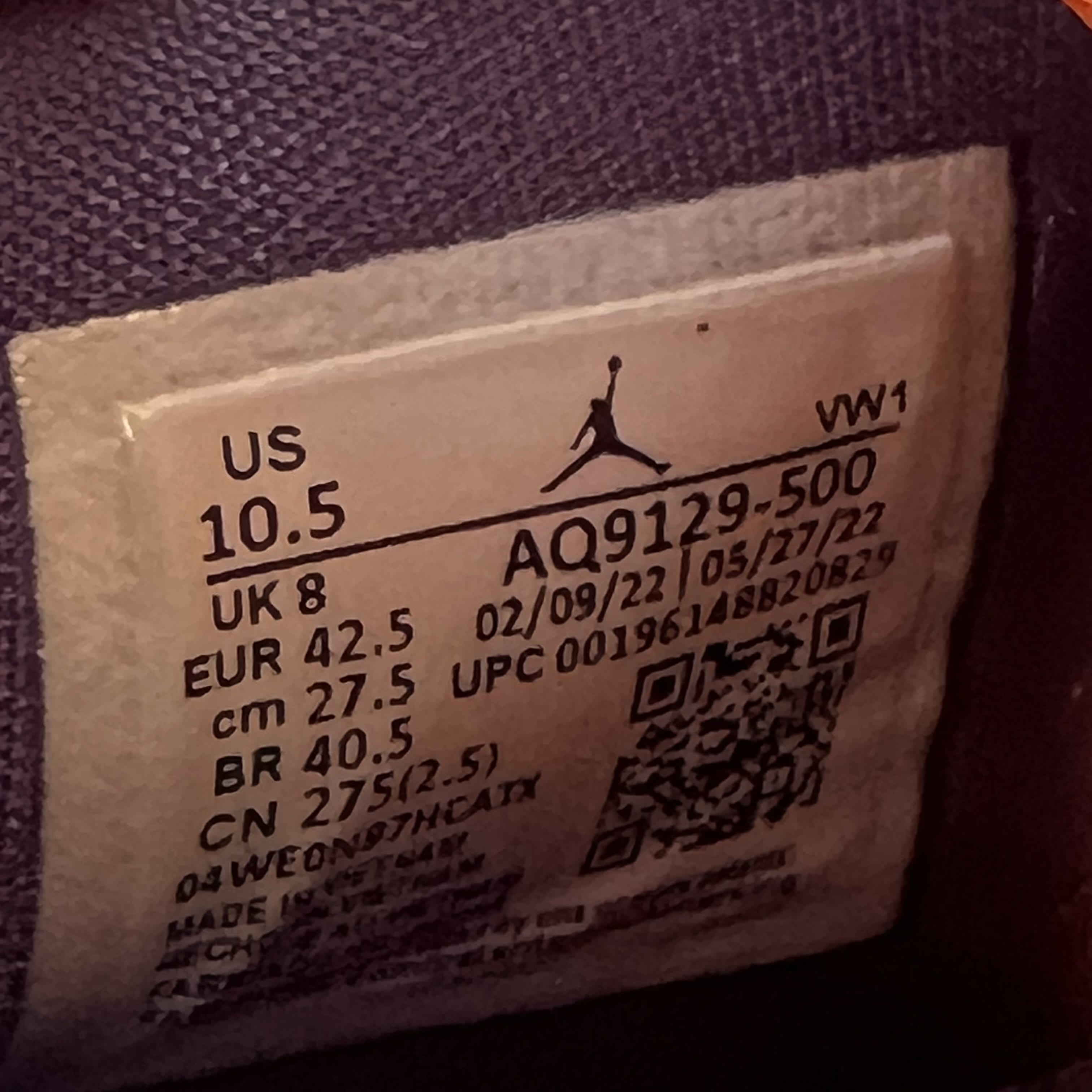 SP5295 Jordan 4 Retro Canyon Purple (Women's)