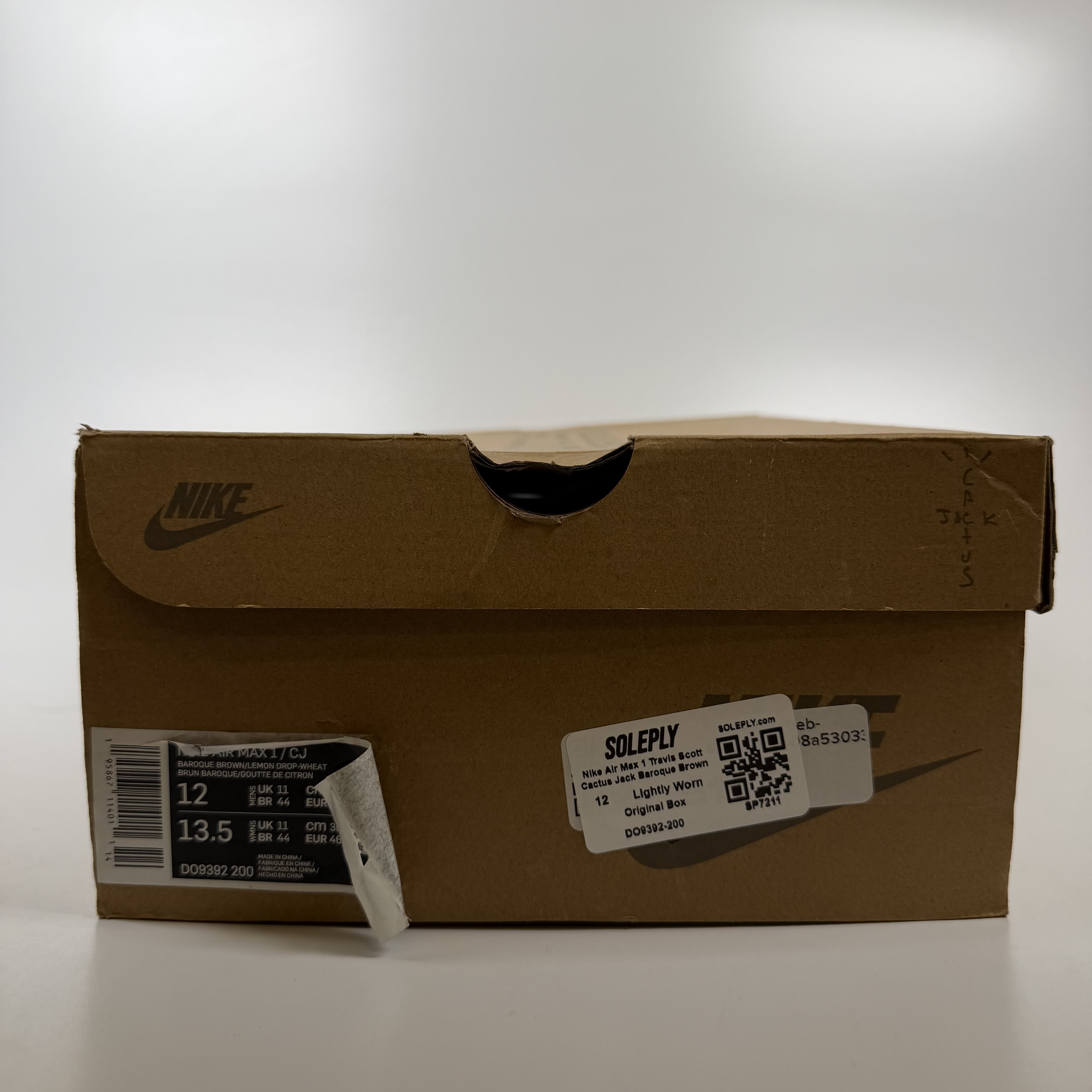 [SP7211] Nike Air Max 1 Travis Scott Cactus Jack Baroque Brown