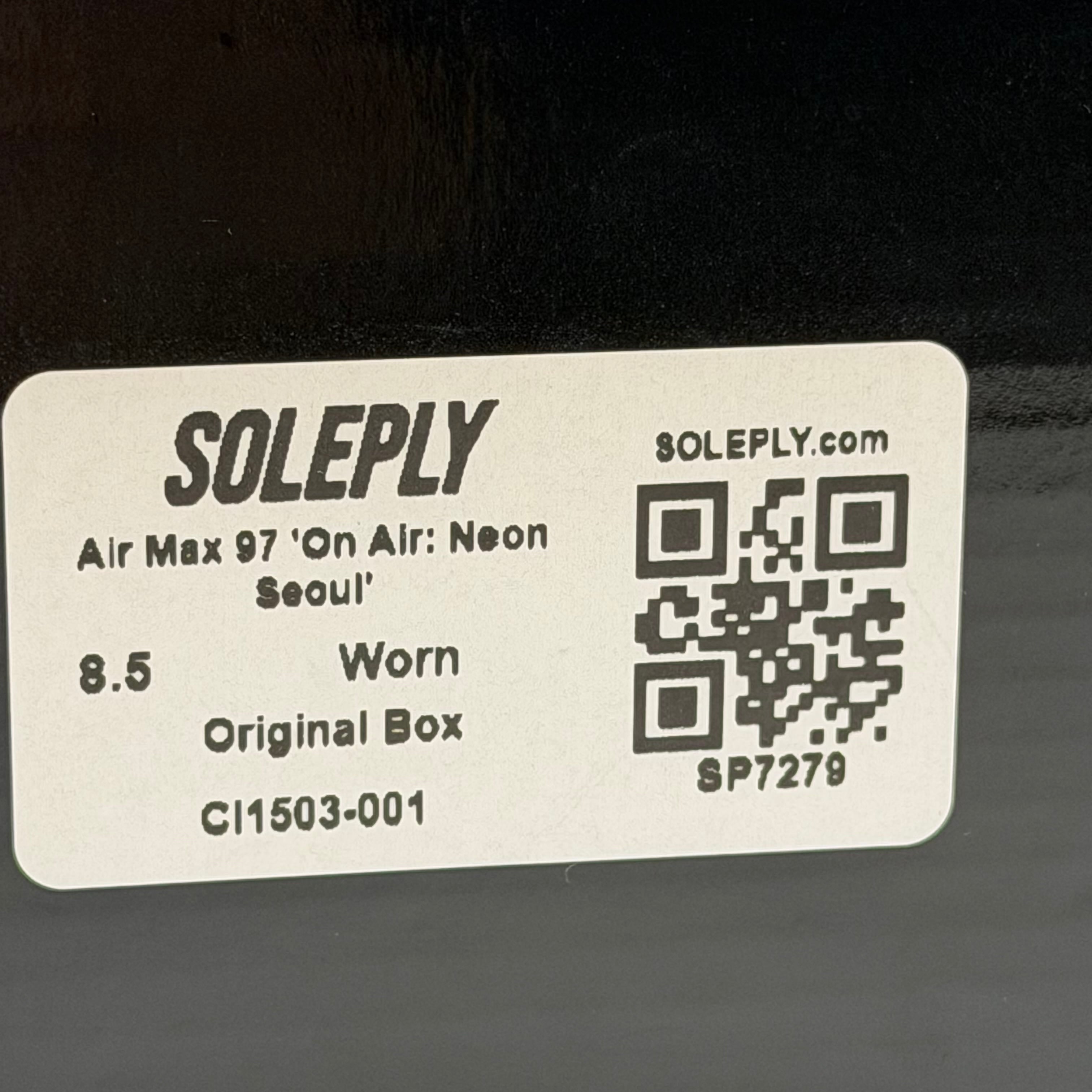 [SP7279] Air Max 97 'On Air: Neon Seoul'