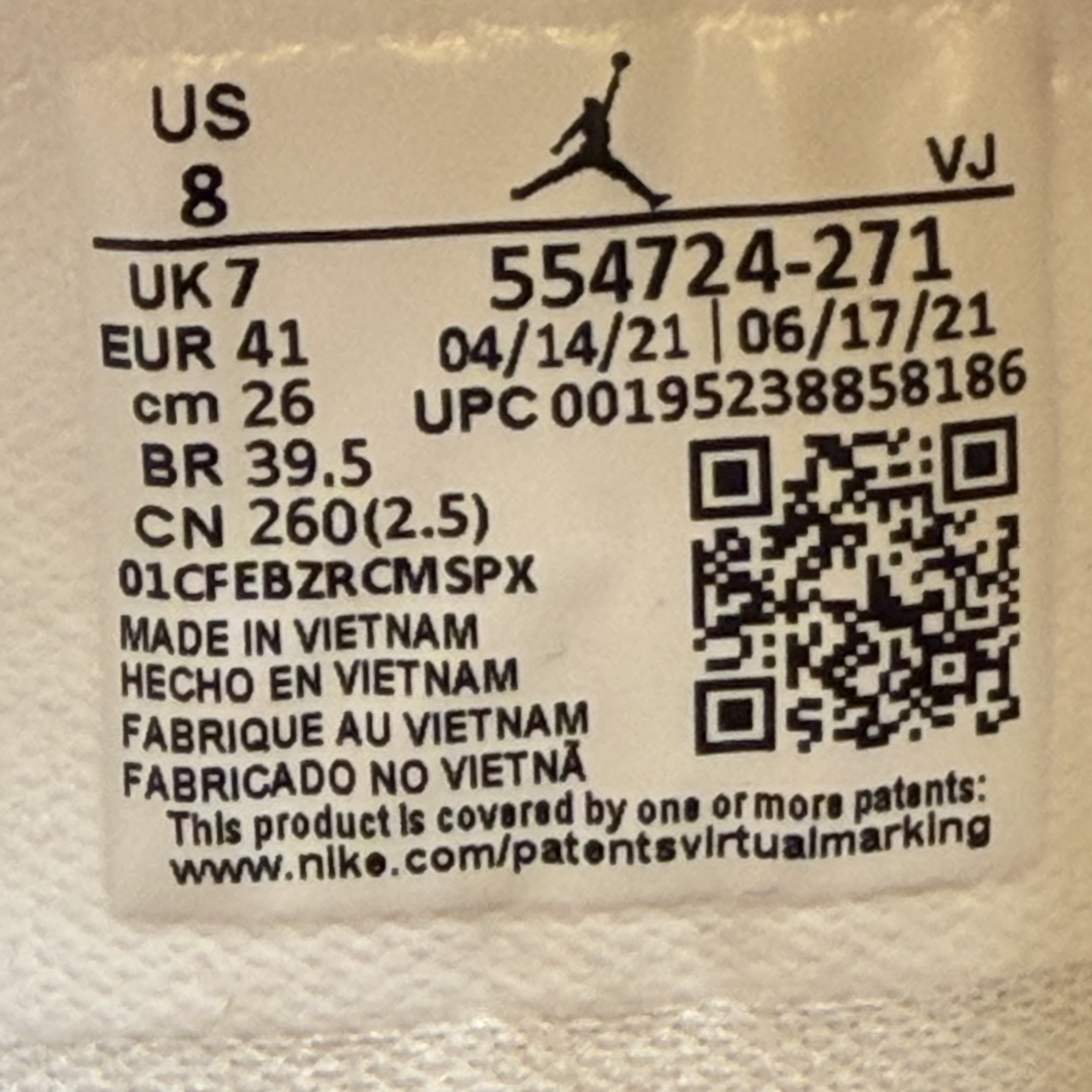 SP7550 Jordan 1 Mid Tan Gum