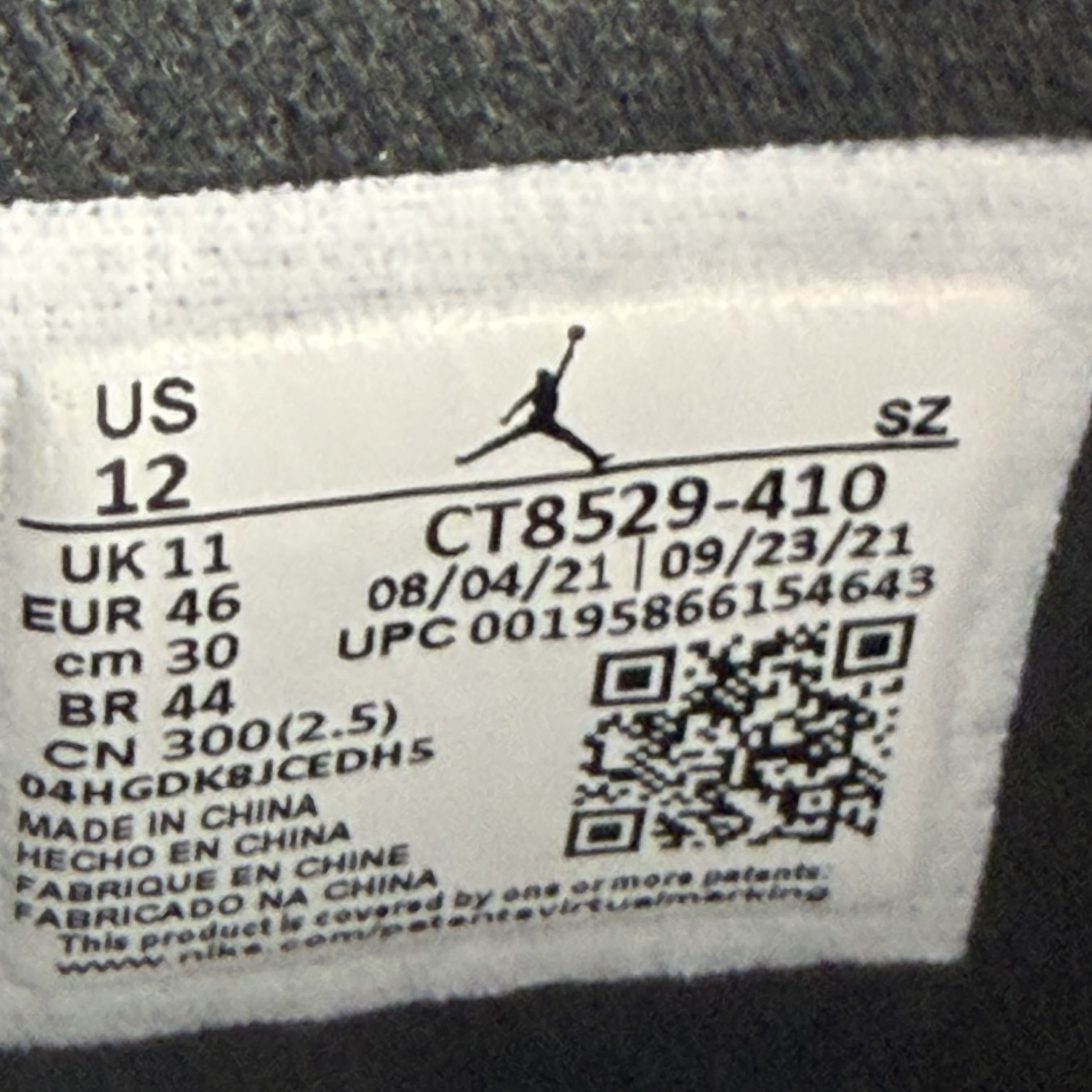 679871 Air Jordan 6 Retro 'UNC Home'