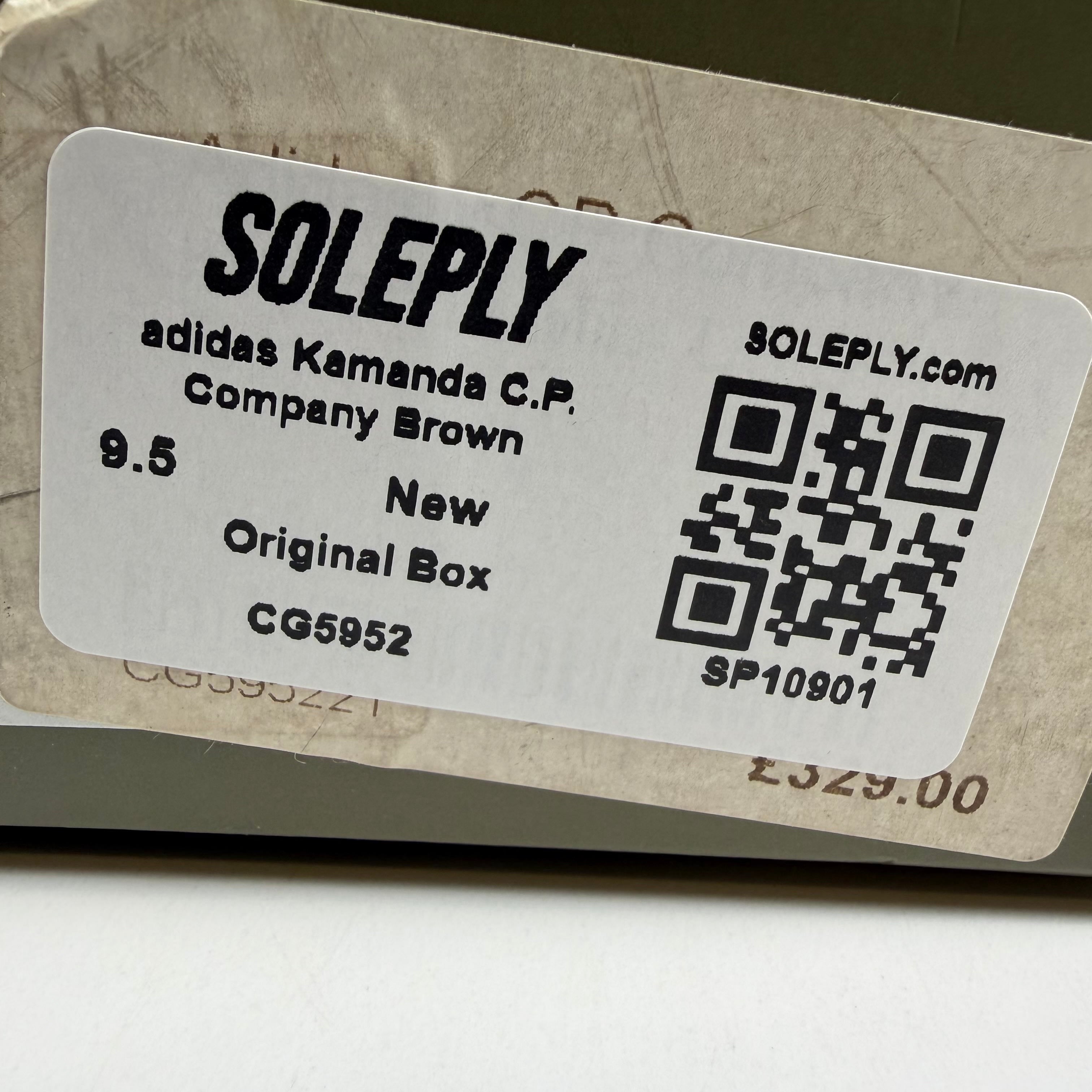 SP10901 adidas Kamanda C.P. Company Brown