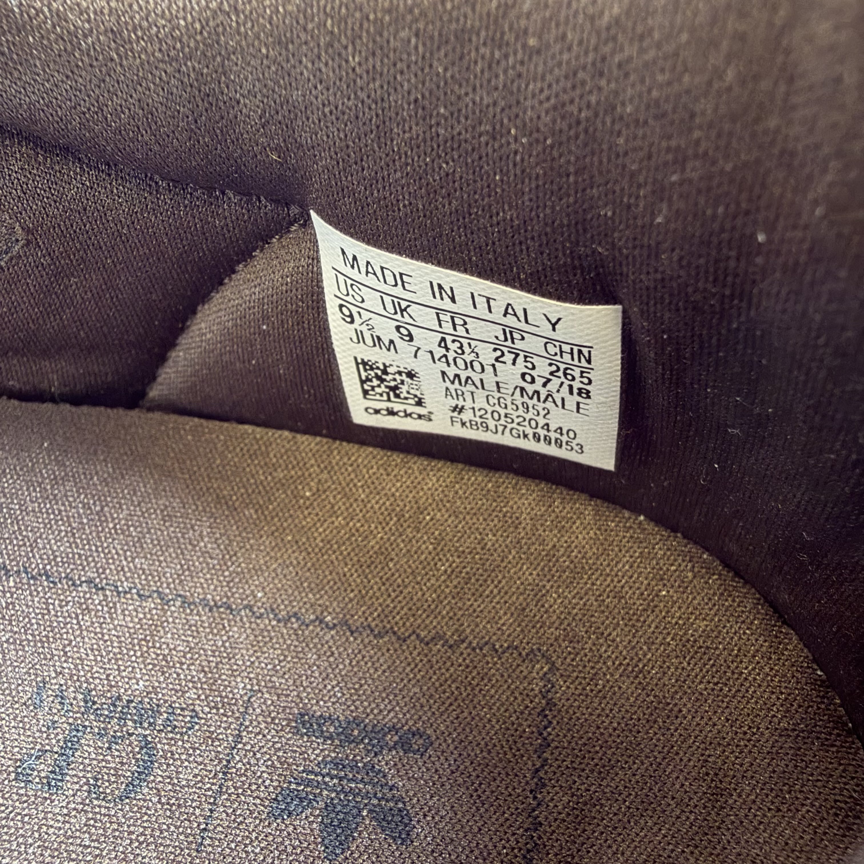 SP10901 adidas Kamanda C.P. Company Brown