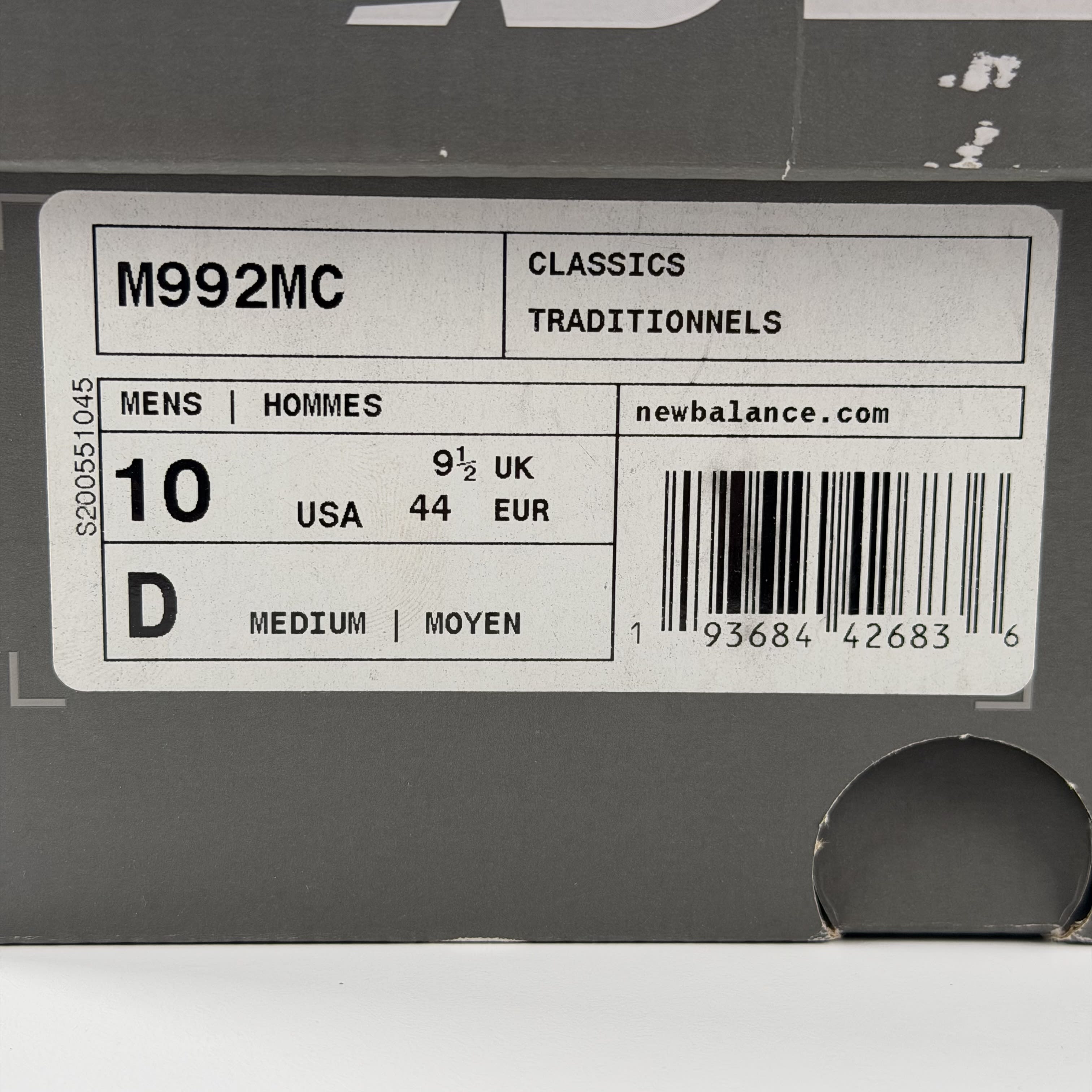 722315 New Balance 992 Multi-Color