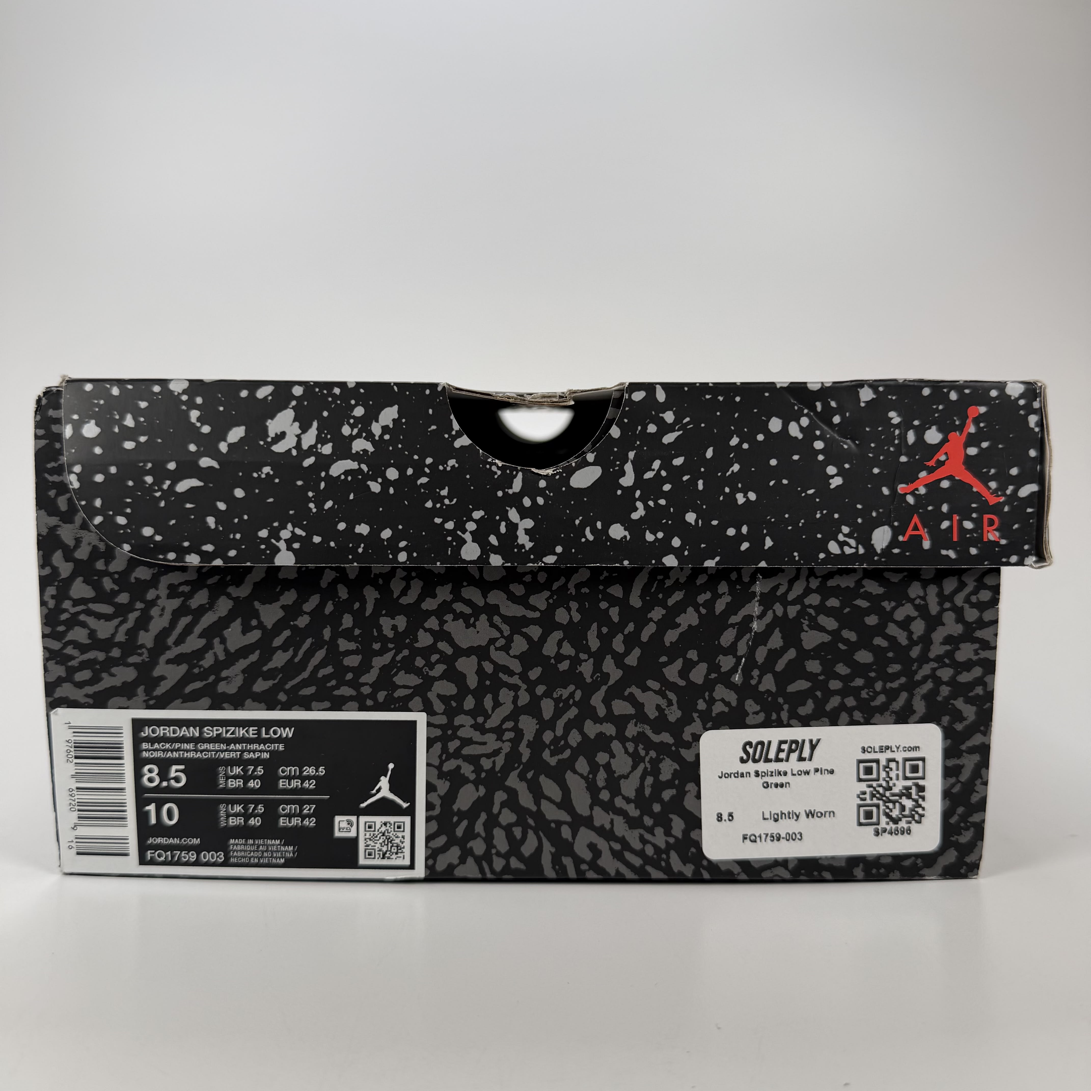 SP4696 Jordan Spizike Low Pine Green