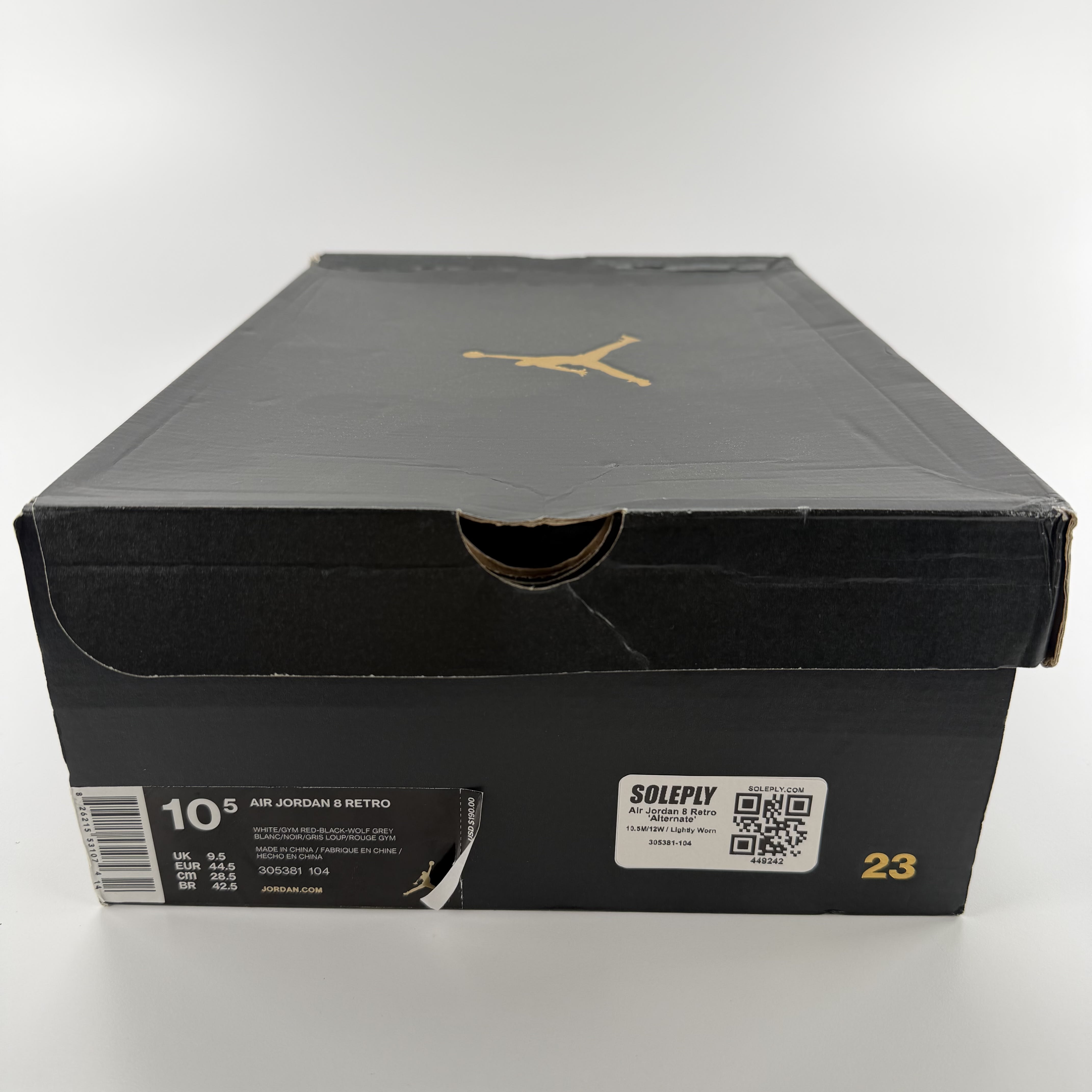 449242 Air Jordan 8 Retro 'Alternate'