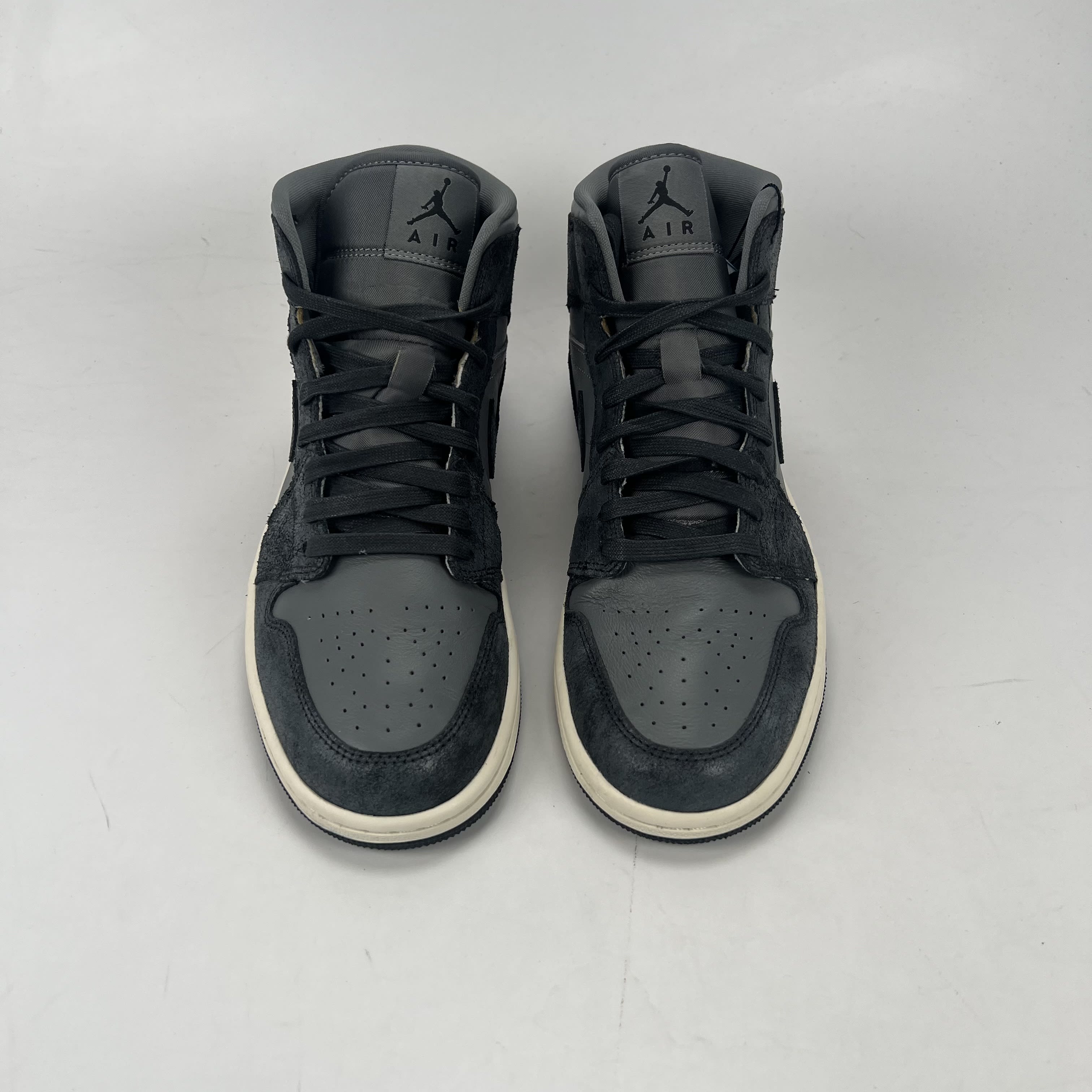 SP5217 Jordan 1 Mid Distressed Smoke Grey (Women's)
