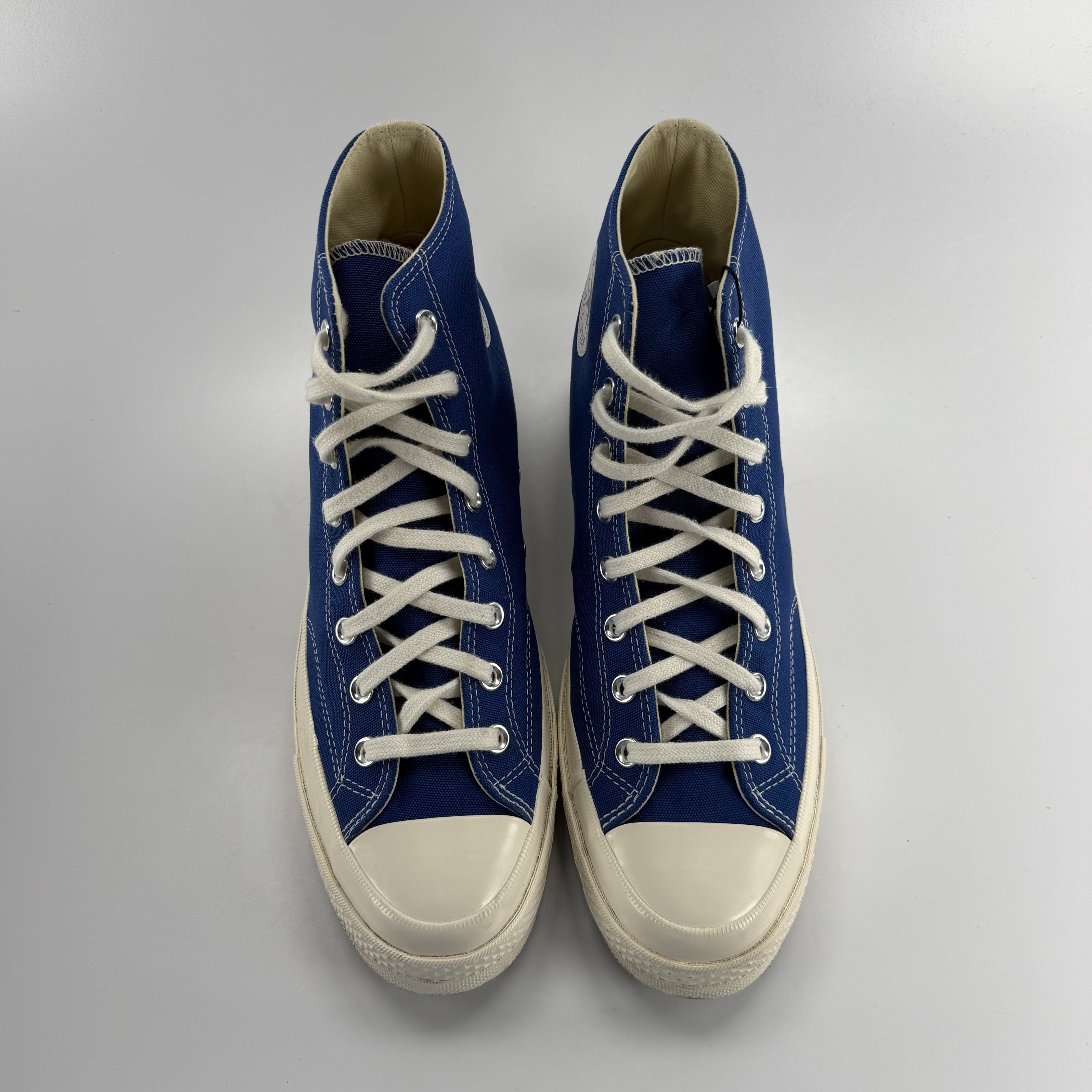 766853 Converse Chuck Taylor All Star 70 Hi Comme des Garcons PLAY Blue Quartz